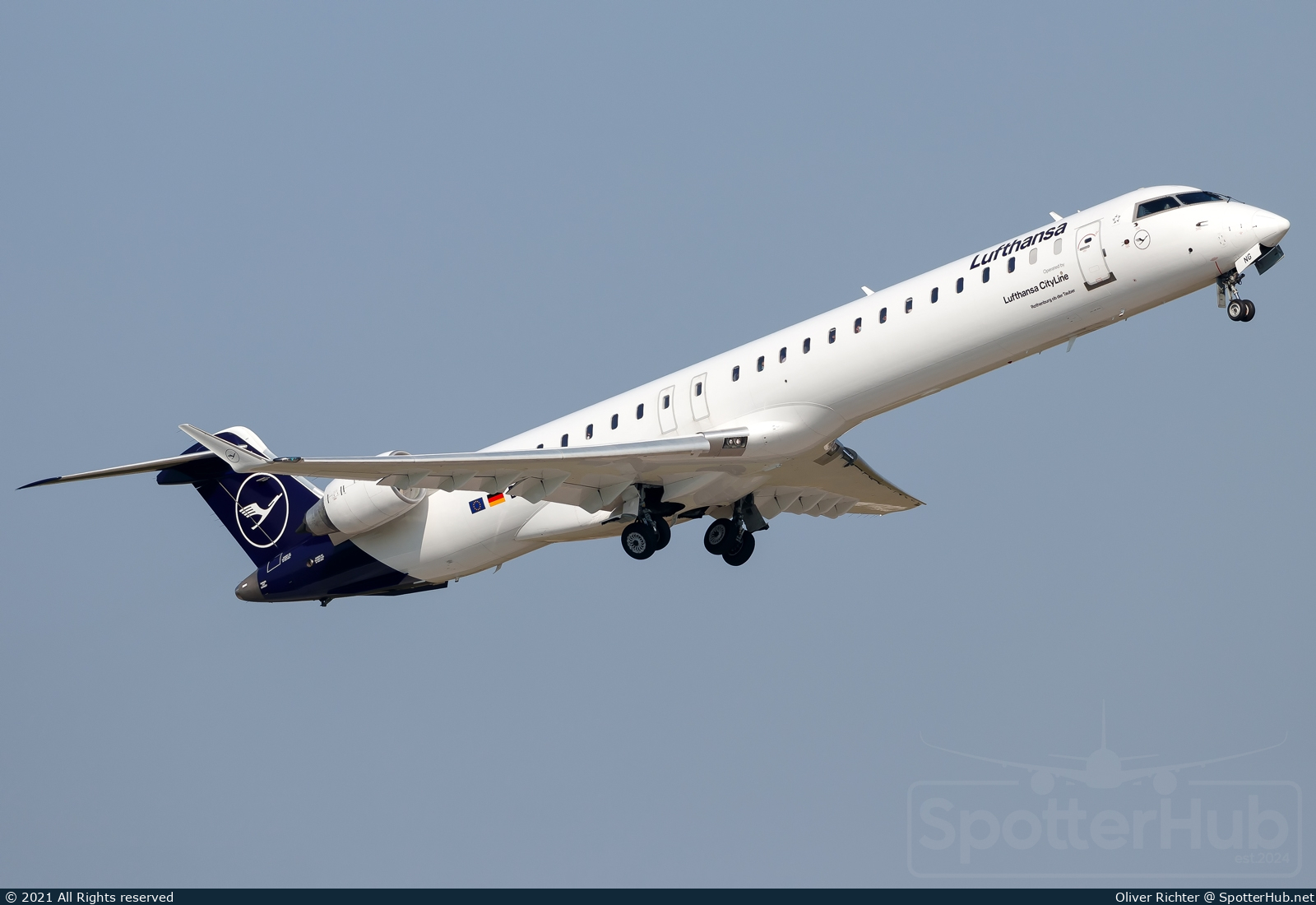 Photo of D-ACNG - Bombardier CRJ-900LR operated by Lufthansa CityLine