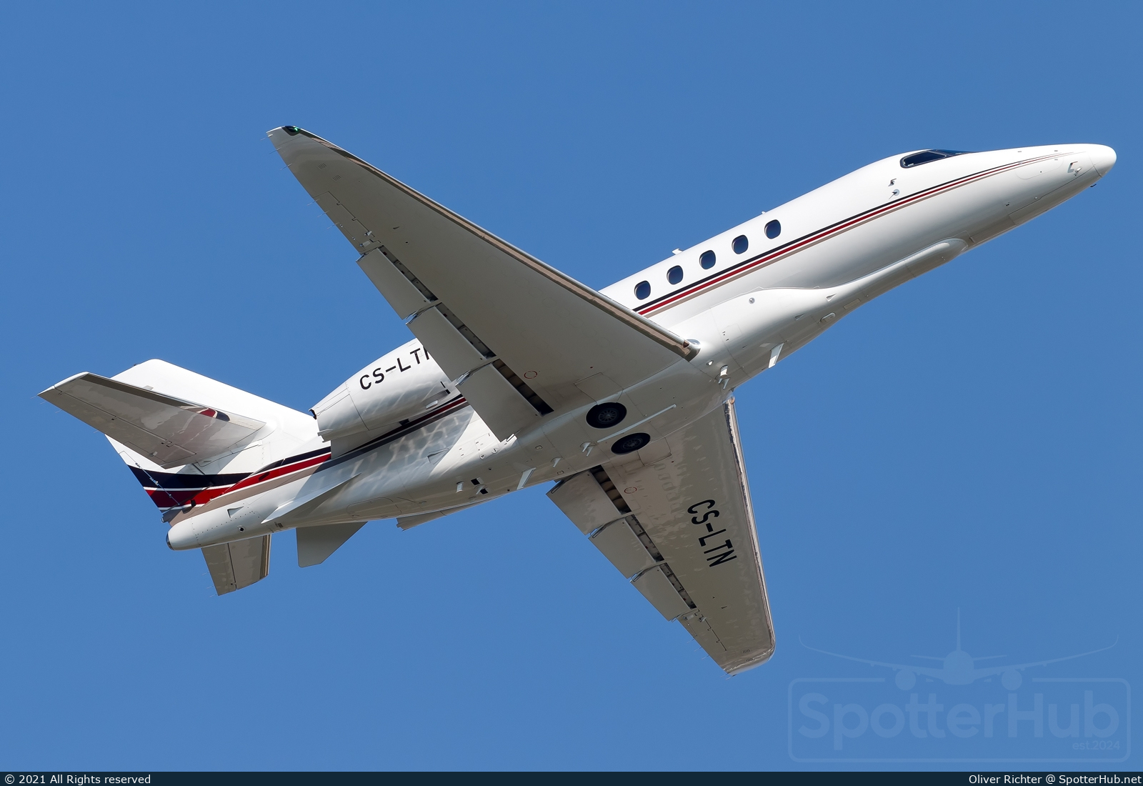 Photo of CS-LTN - Cessna 680A Citation Latitude operated by NetJets Europe