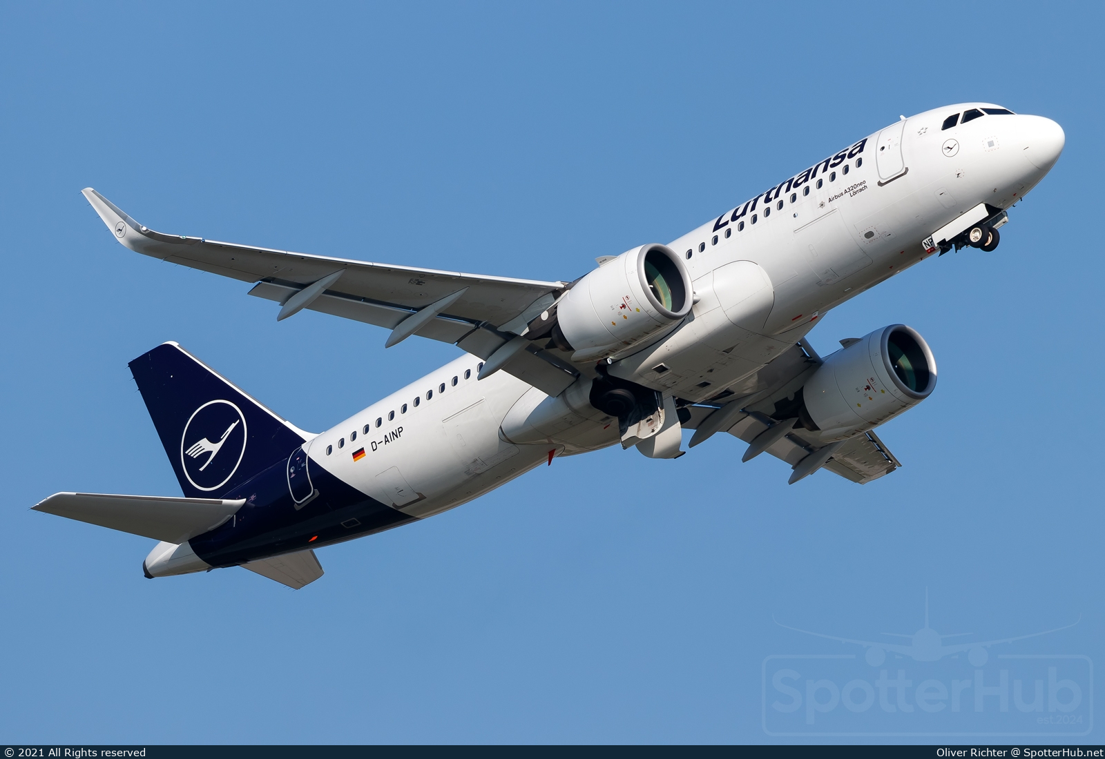 Photo of D-AINP - Airbus A320-271N operated by Lufthansa