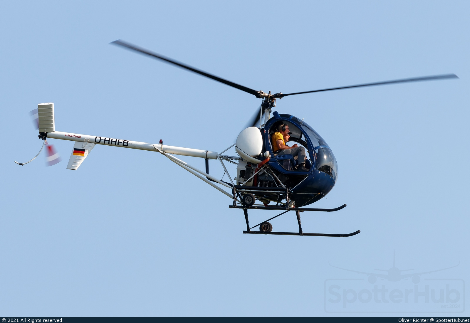 Photo of D-HHFB - Hughes 269C operated by Private