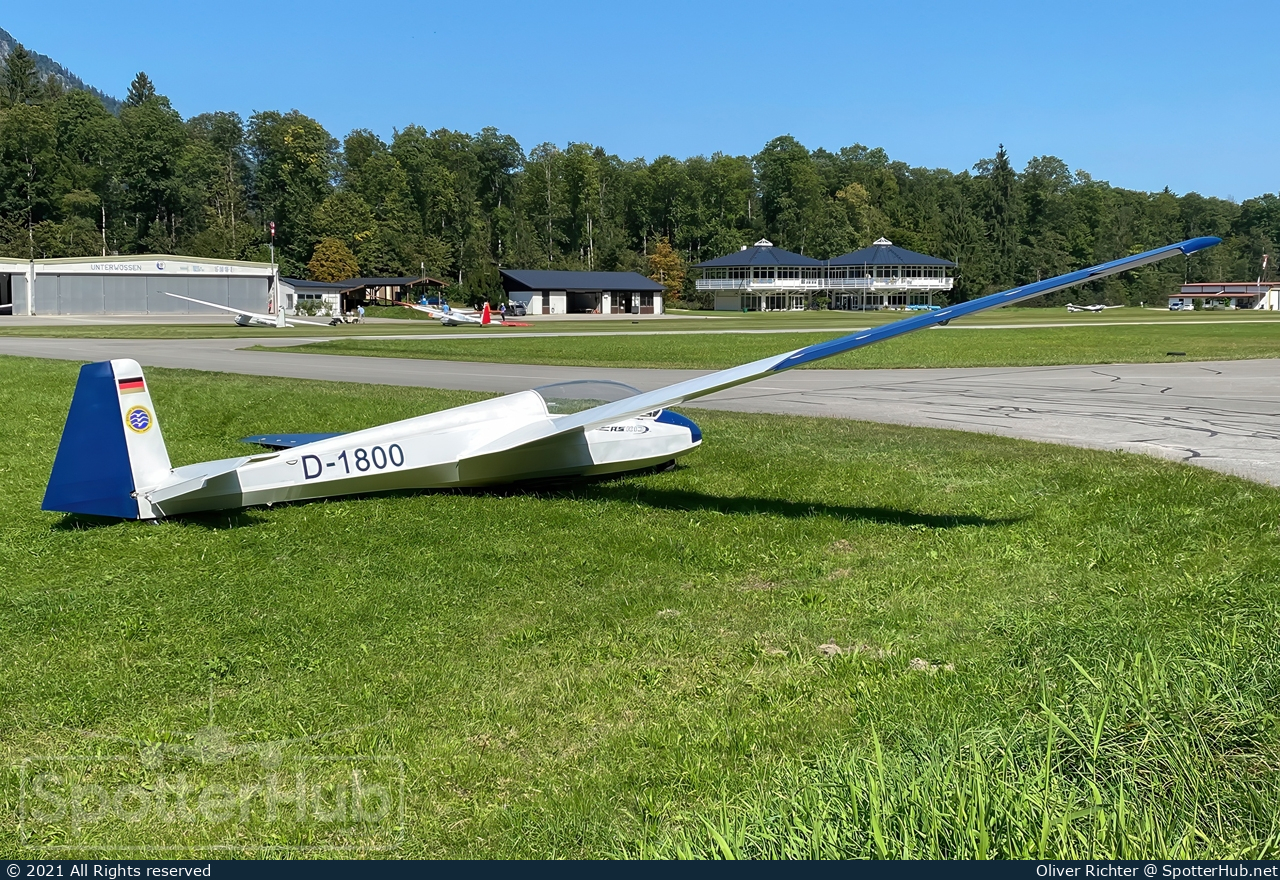 Photo of D-1800 - Schleicher ASK 13 operated by Deutsche Alpensegelflugschule Unterwössen