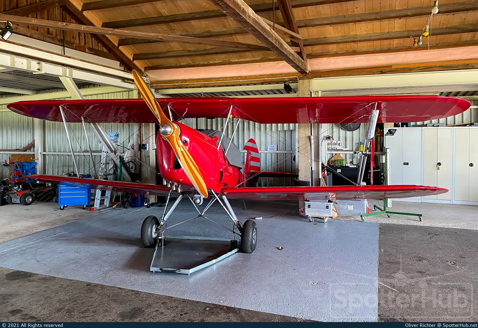 Photo of D-EEFB - Stampe et Vertongen SV.4C operated by Private