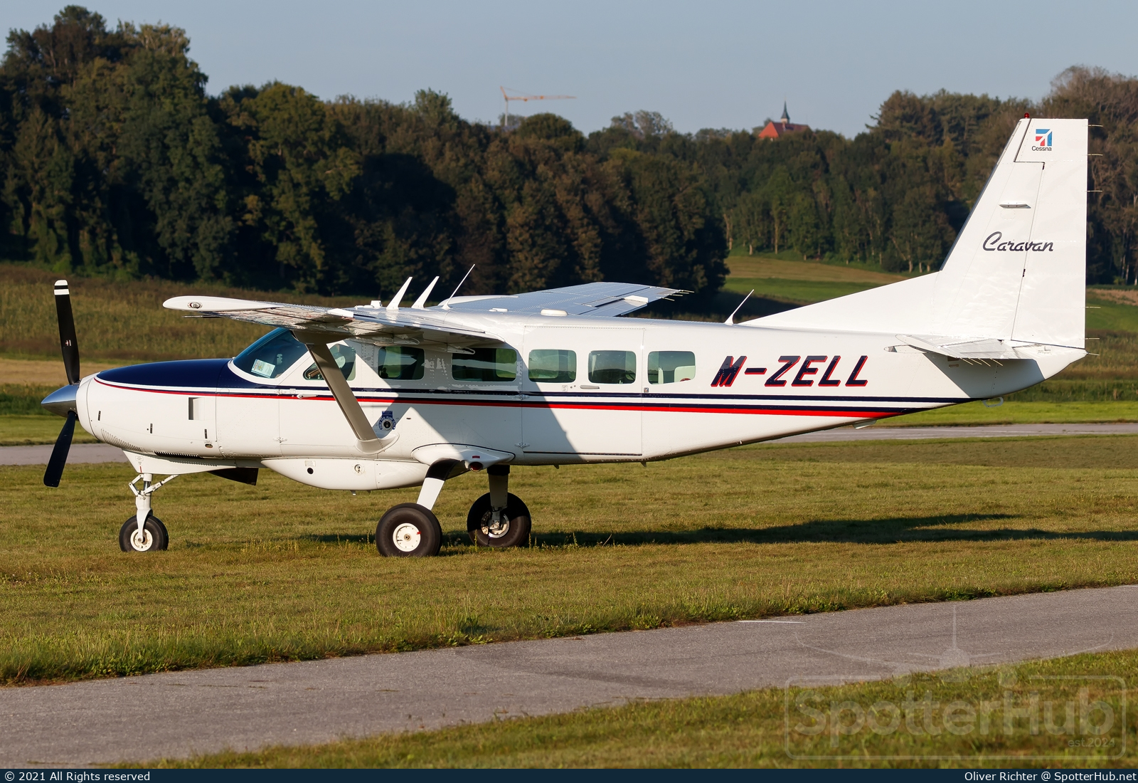 Photo of M-ZELL - Cessna 208 Caravan operated by Private