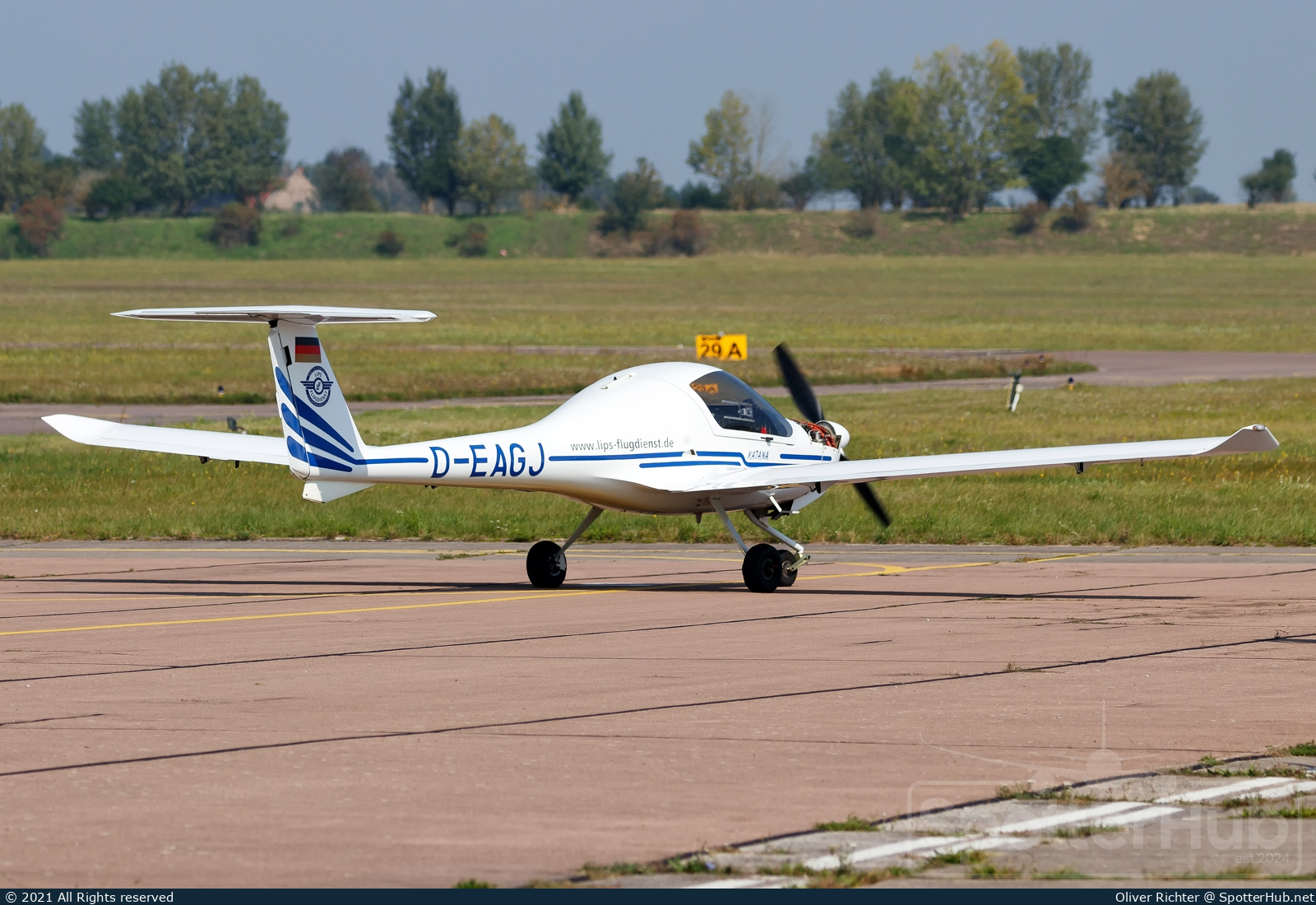 Photo of D-EAGJ - Diamond DA20-A1 Katana operated by Lips Flugdienst