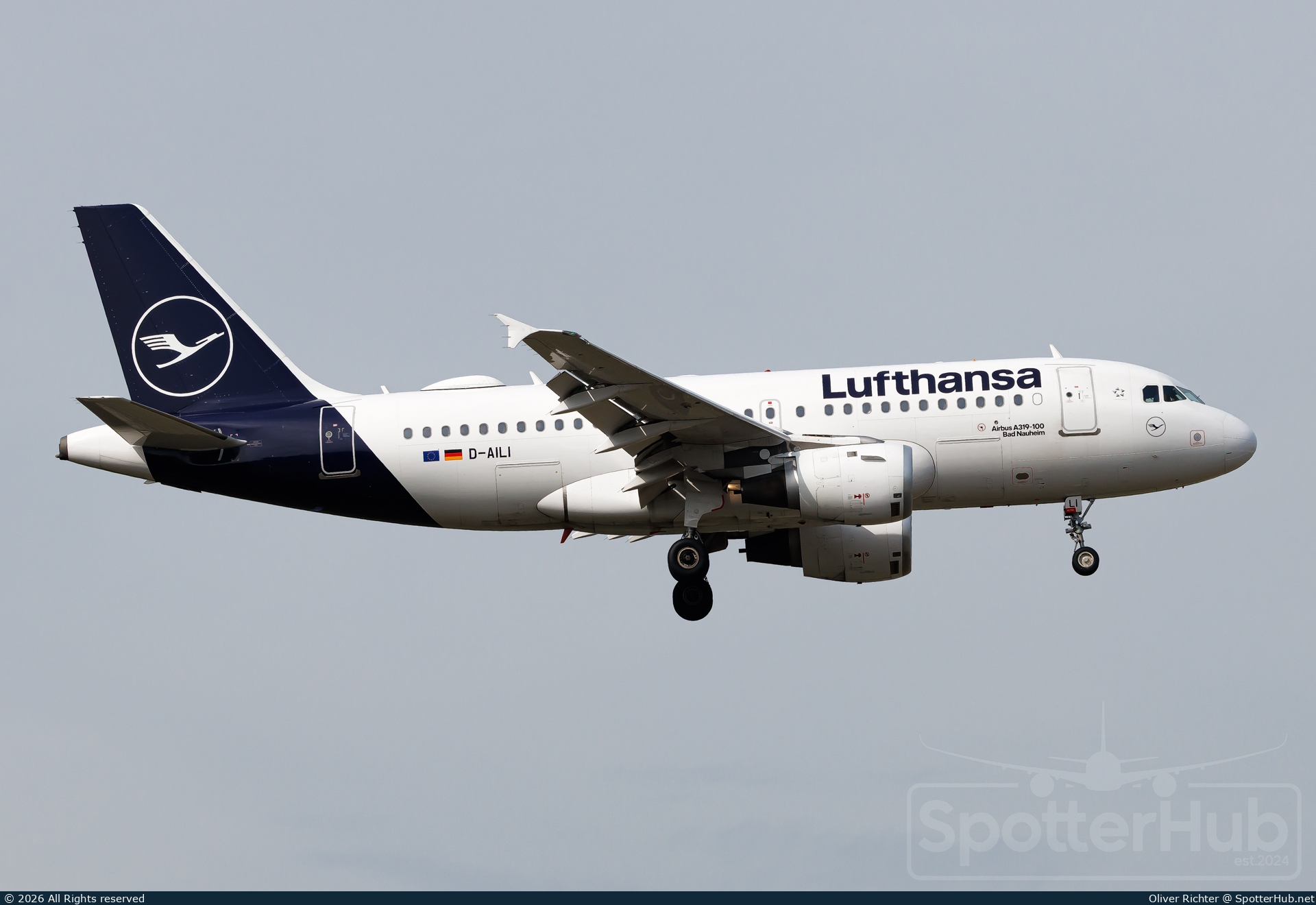 Photo of D-AILI - Airbus A319-114 operated by Lufthansa