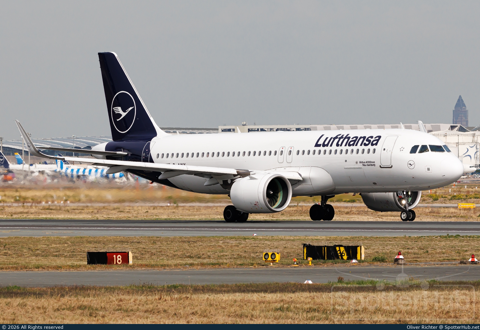 Photo of D-AINX - Airbus A320-271N operated by Lufthansa