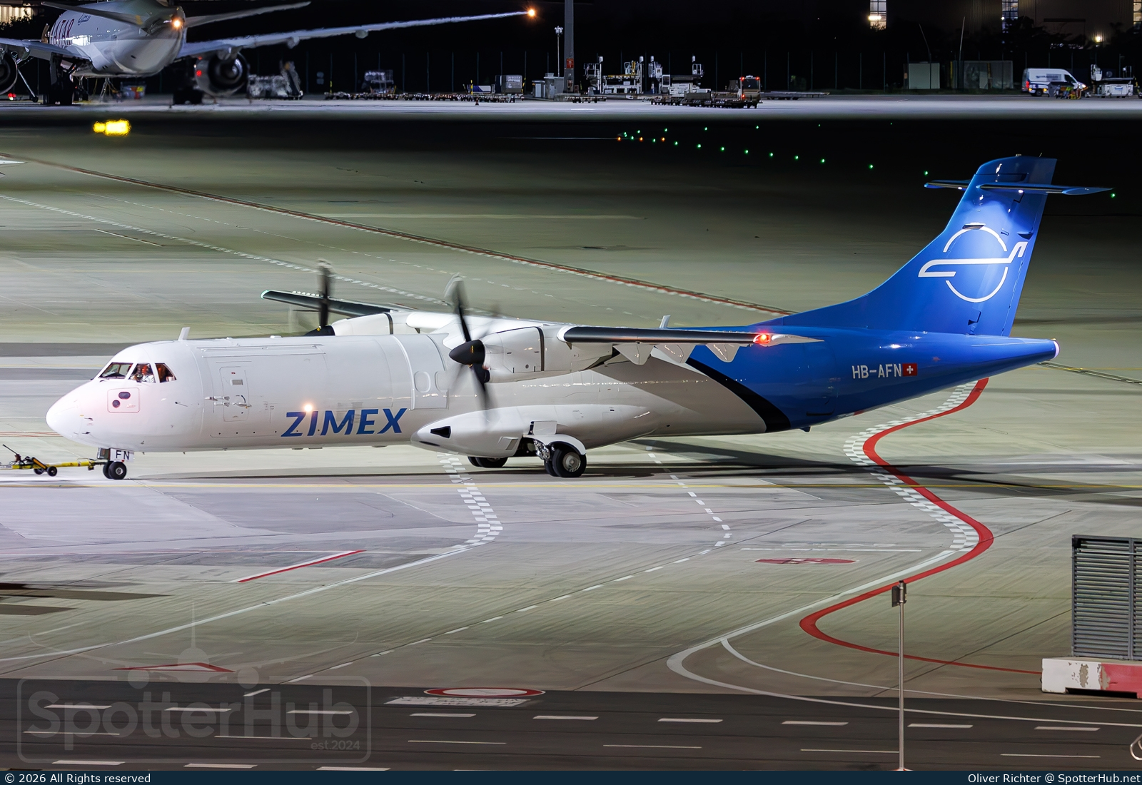 Photo of HB-AFN - ATR 72-201(F) operated by Zimex Aviation