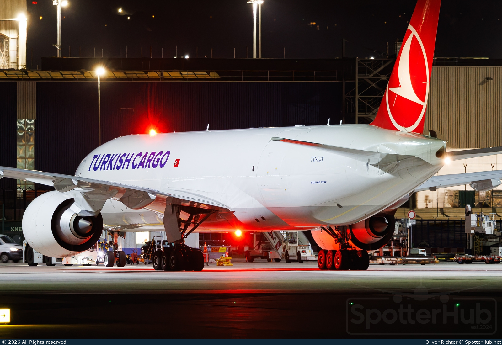 Photo of TC-LJY - Boeing 777-F operated by Turkish Airlines Cargo