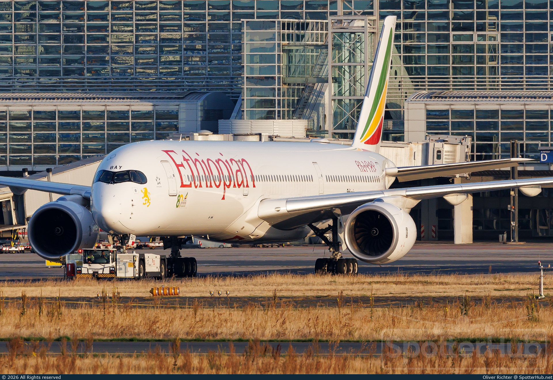 Photo of ET-BAY - Airbus A350-1041 operated by Ethiopian Airlines