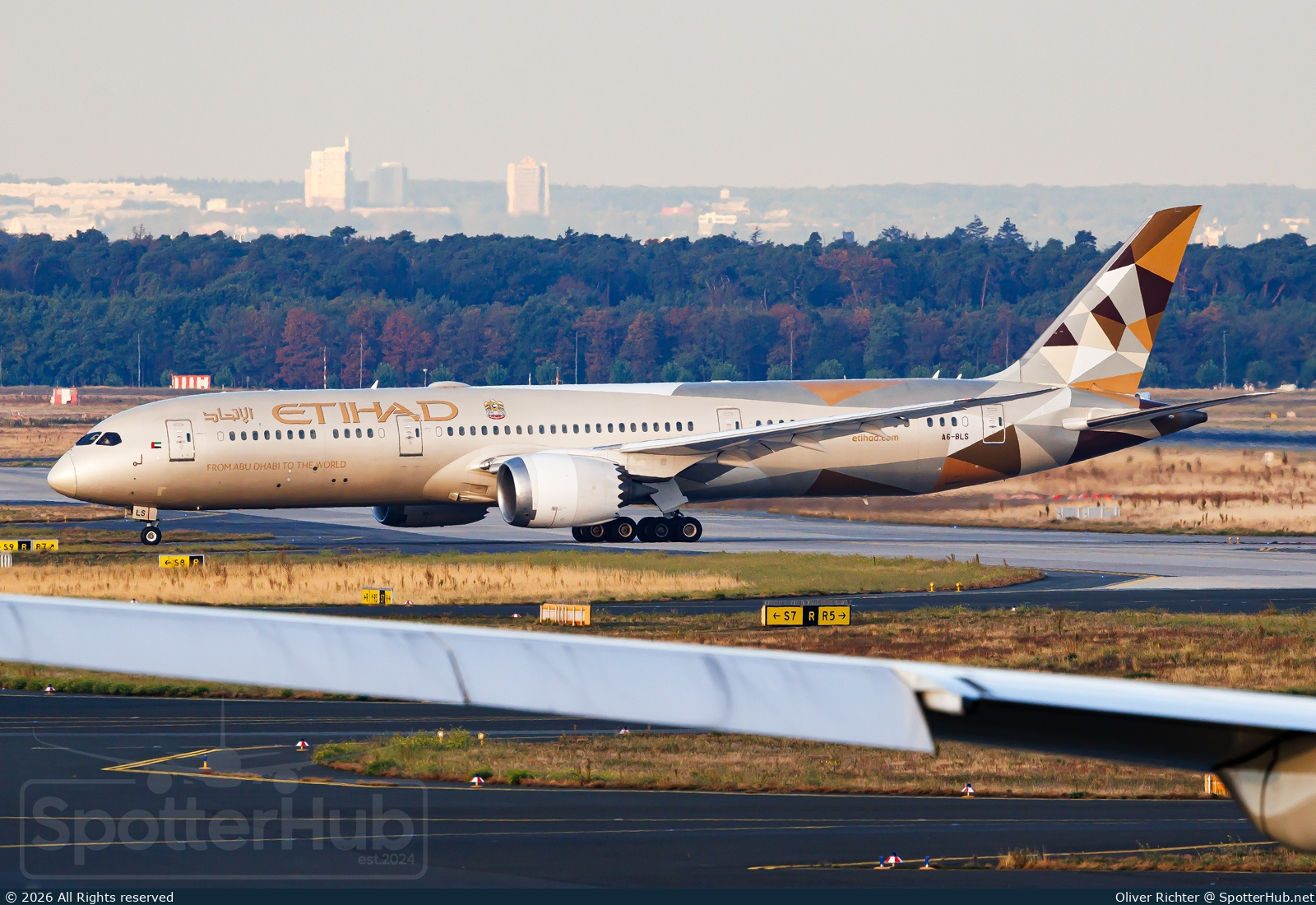 Photo of A6-BLS - Boeing 787-9 Dreamliner operated by Etihad Airways