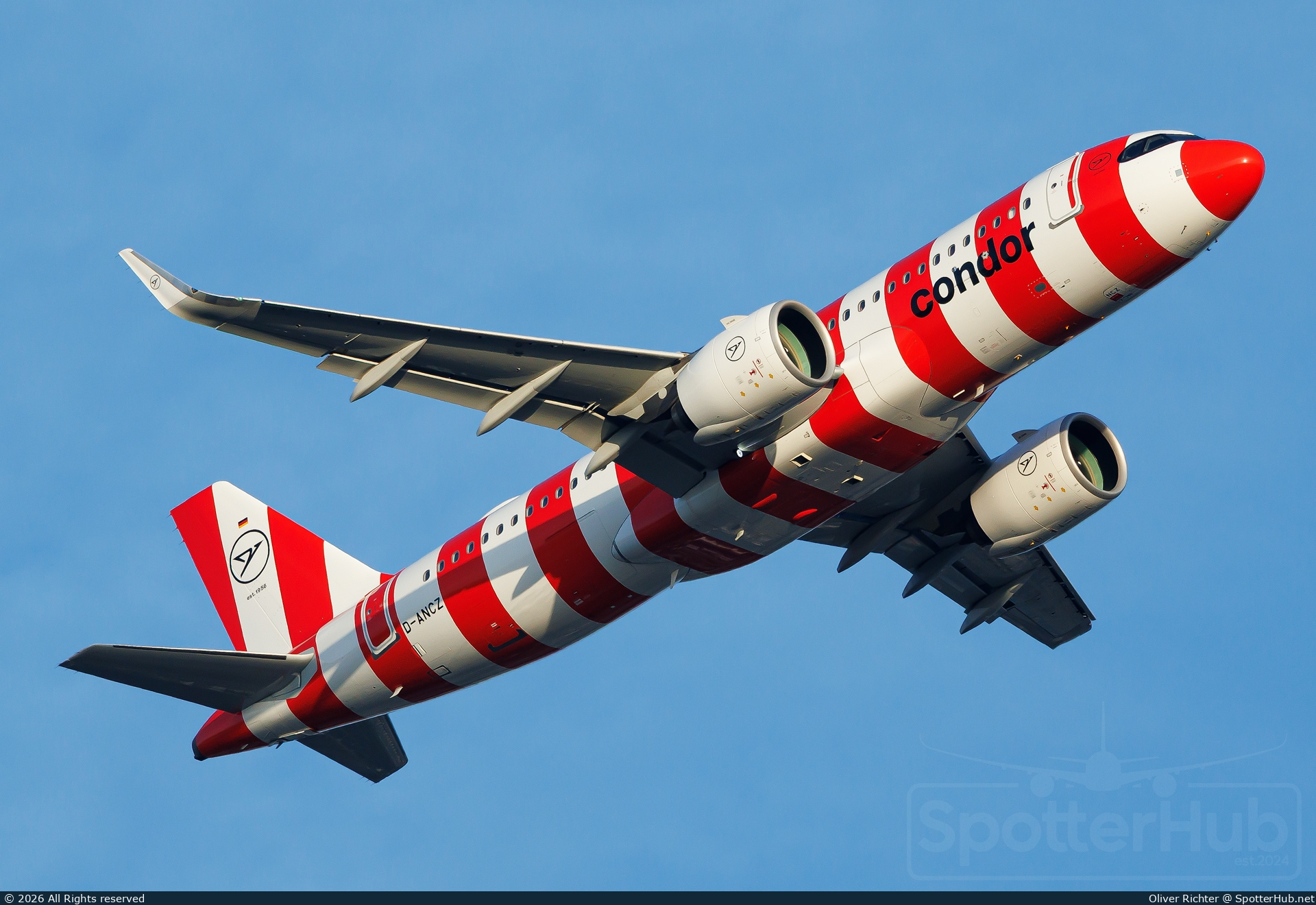 Photo of D-ANCZ - Airbus A320-271N operated by Condor