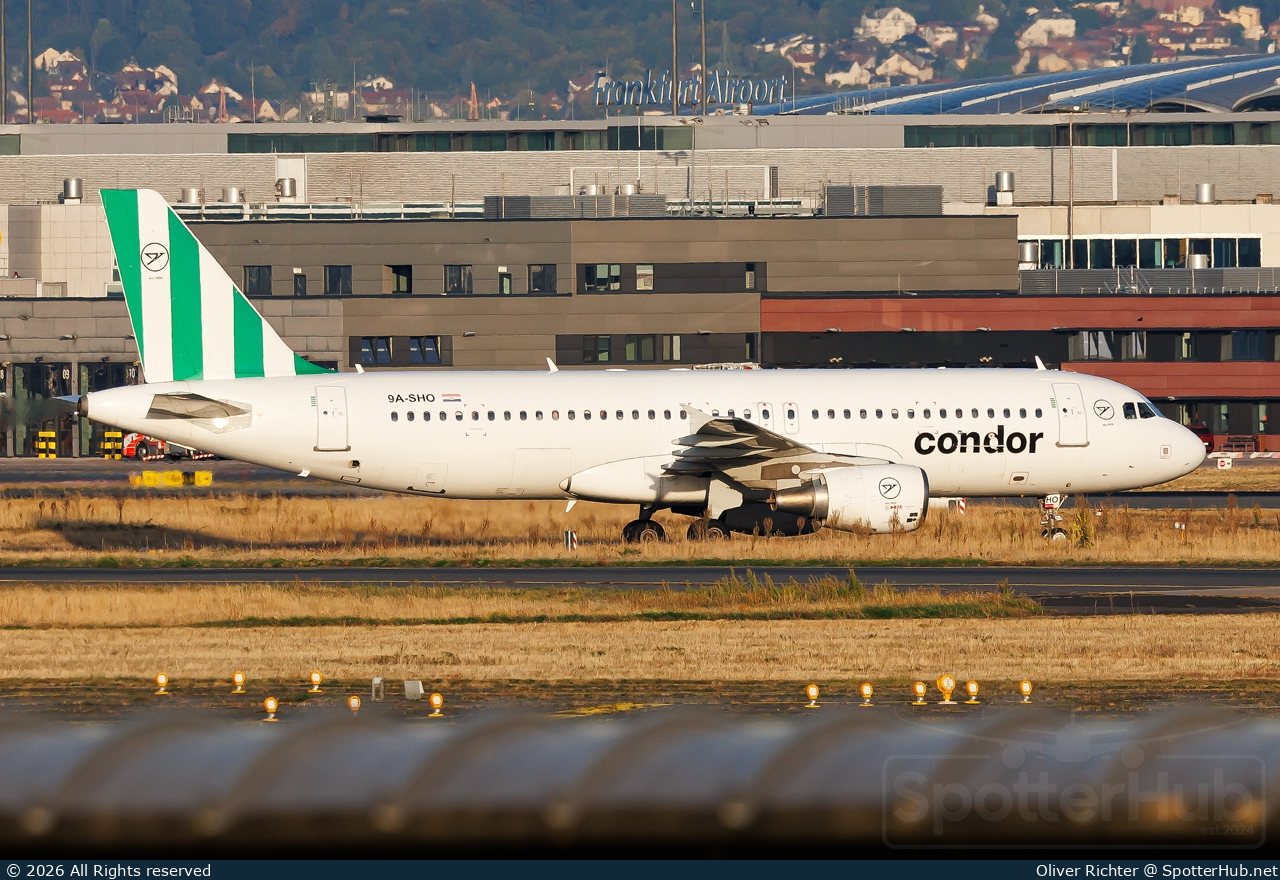 Photo of 9A-SHO - Airbus A320-214 operated by Condor (opb Fly Air41 Airways)