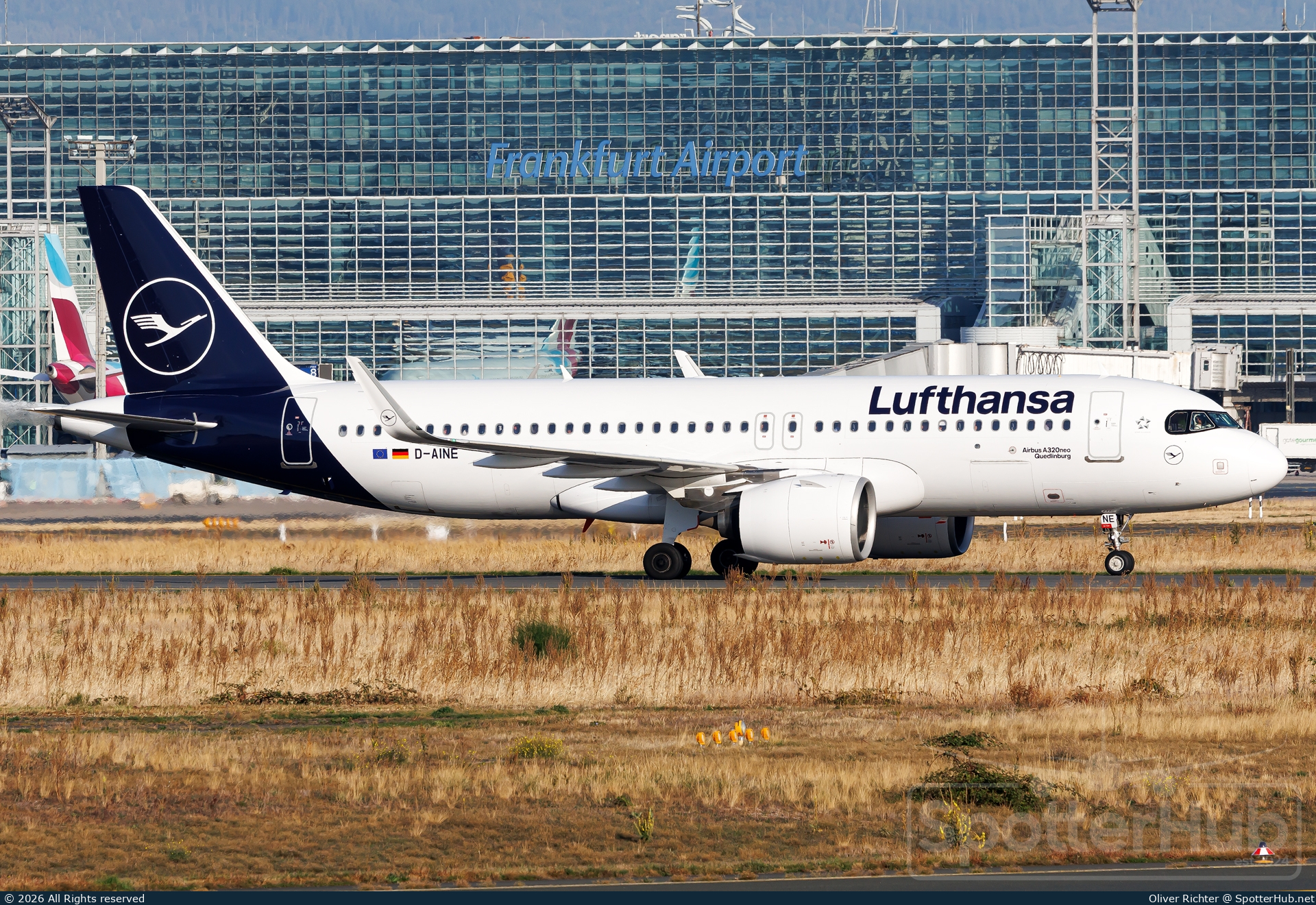 Photo of D-AINE - Airbus A320-271N operated by Lufthansa
