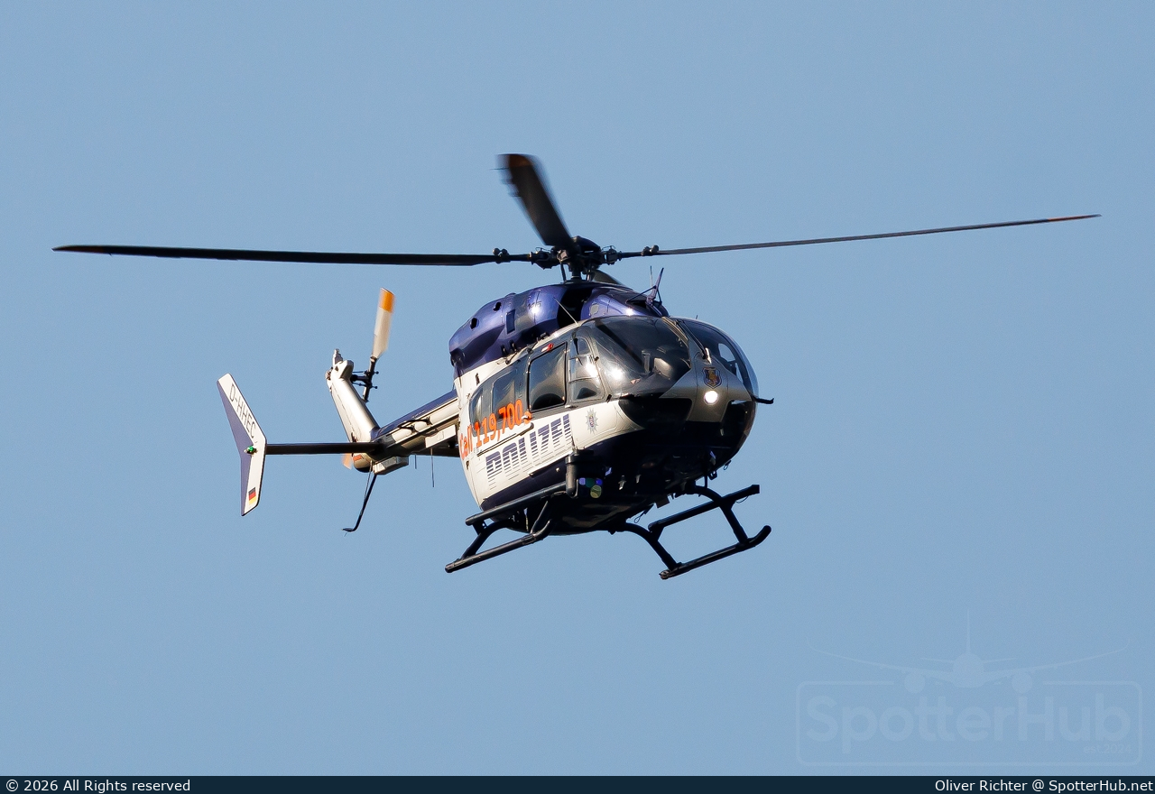 Photo of D-HHEC - Eurocopter EC145 operated by German Police - Polizeifliegerstaffel Hessen