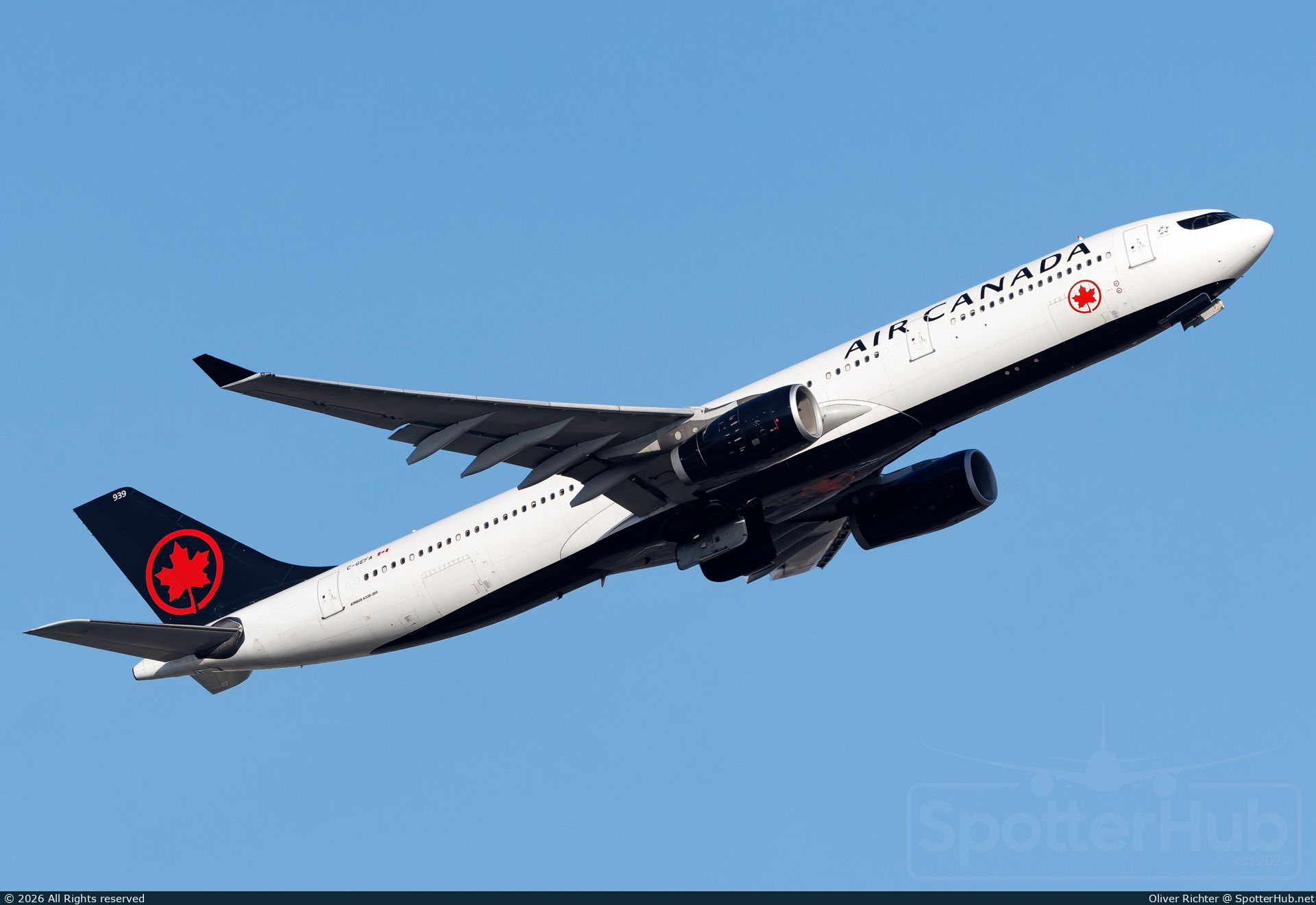 Photo of C-GEFA - Airbus A330-343 operated by Air Canada