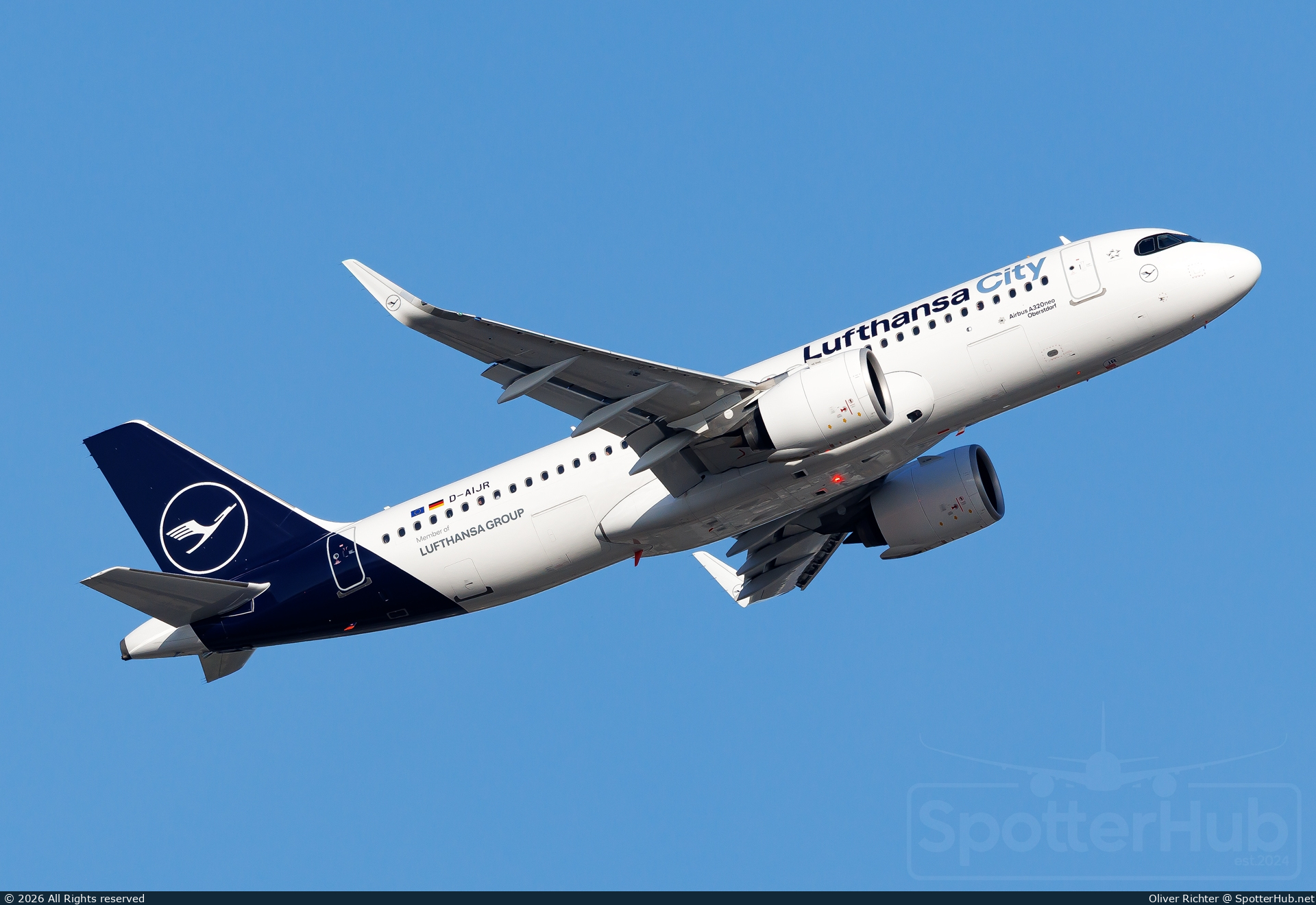 Photo of D-AIJR - Airbus A320-271N operated by Lufthansa City Airlines