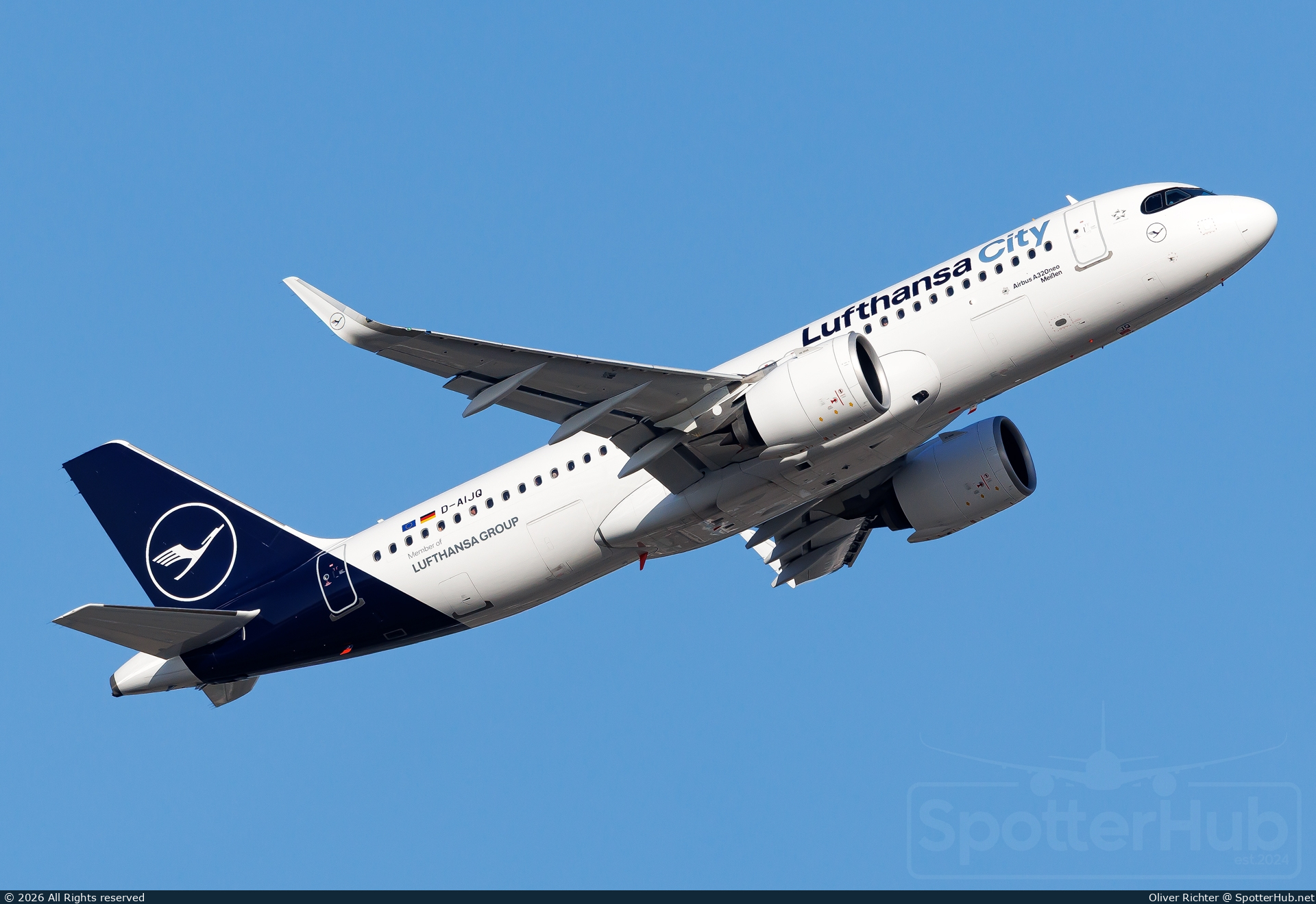 Photo of D-AIJQ - Airbus A320-271N operated by Lufthansa City Airlines