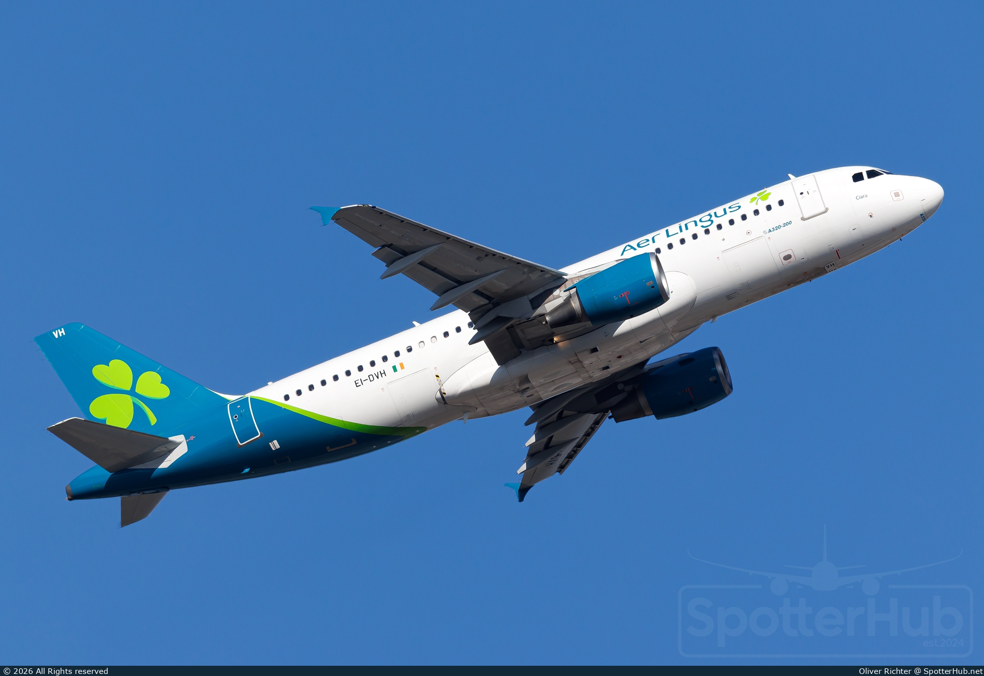Photo of EI-DVH - Airbus A320-214 operated by Aer Lingus