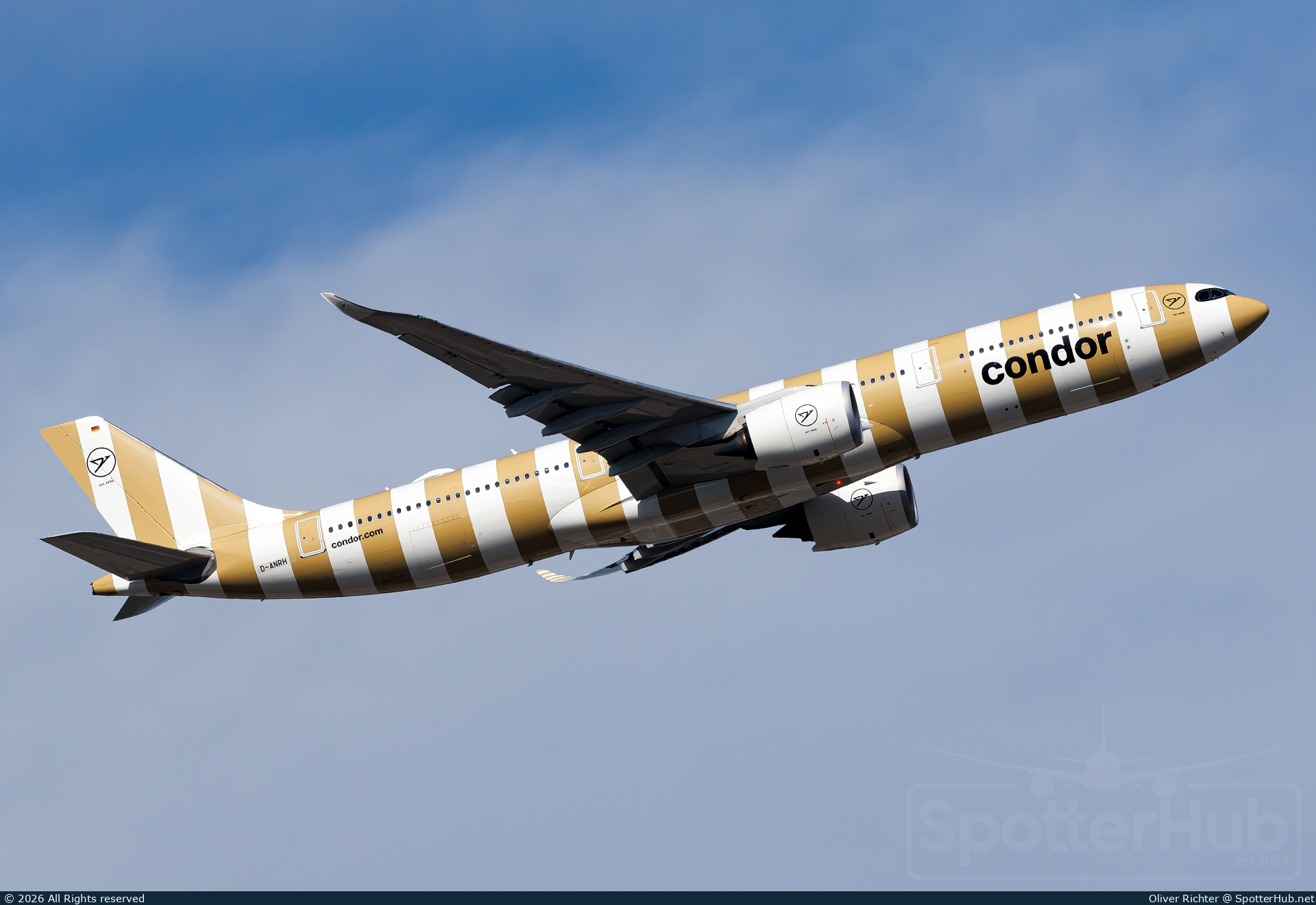 Photo of D-ANRH - Airbus A330-941 operated by Condor