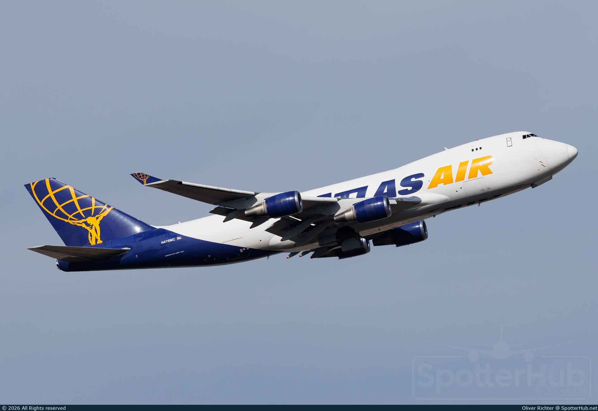 Photo of N476MC - Boeing 747-47UF operated by Atlas Air