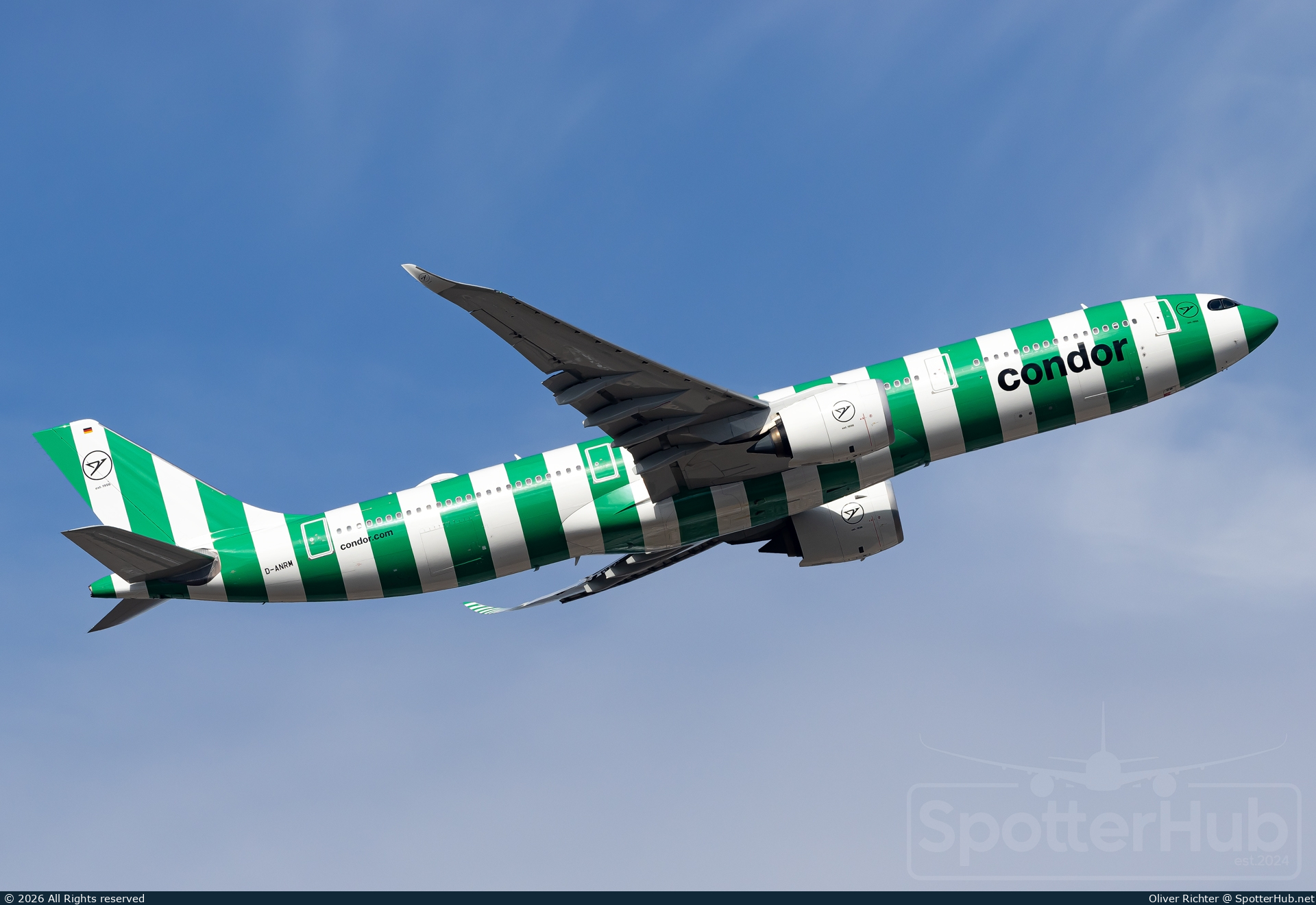 Photo of D-ANRM - Airbus A330-941 operated by Condor