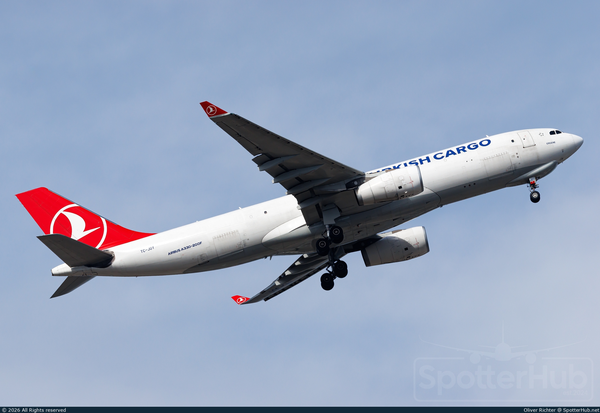 Photo of TC-JOY - Airbus A330-243F operated by Turkish Airlines Cargo