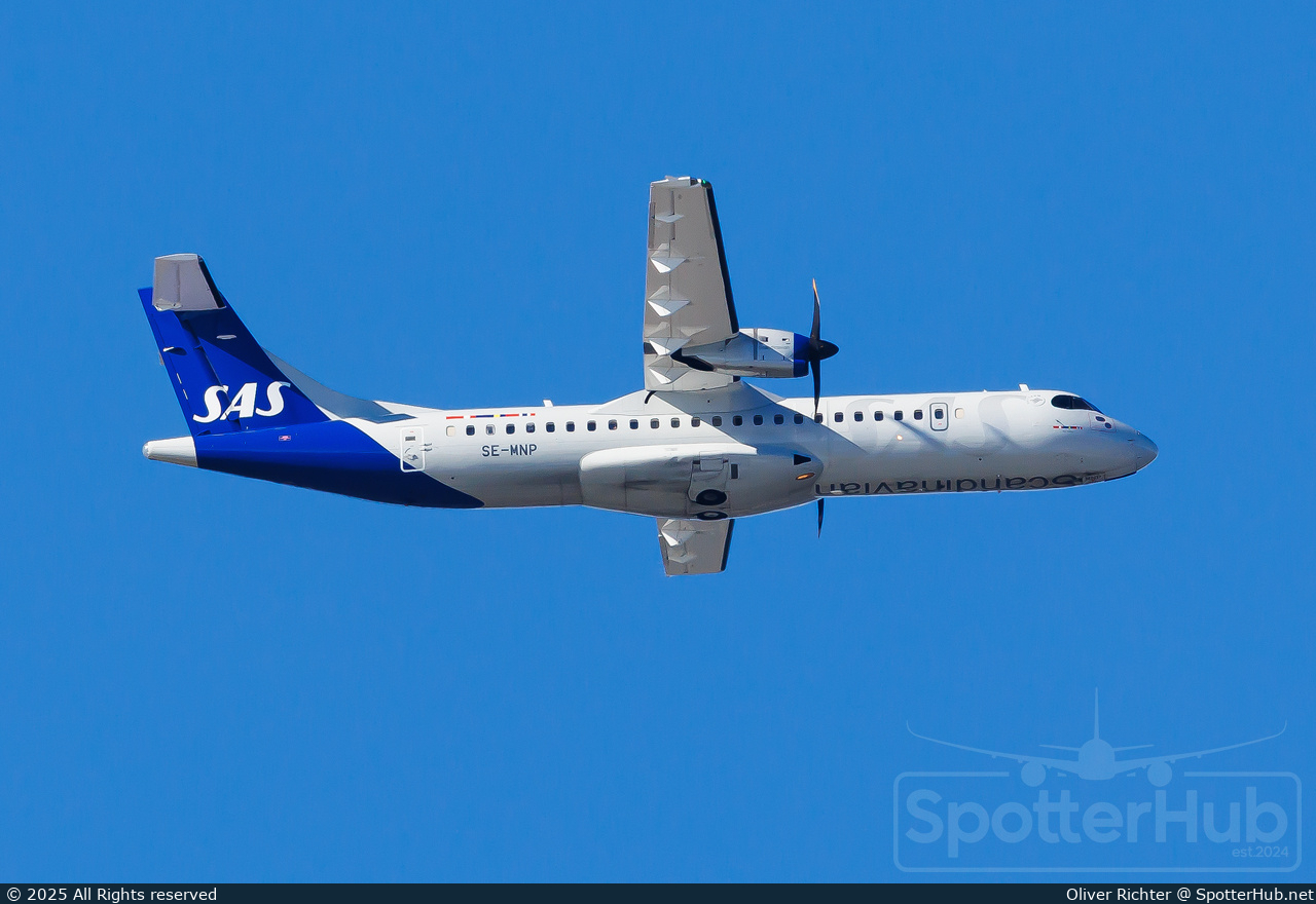 Photo of SE-MNP - ATR 72-600 operated by SAS Scandinavian Airlines (opb Braathens Regional Airways)