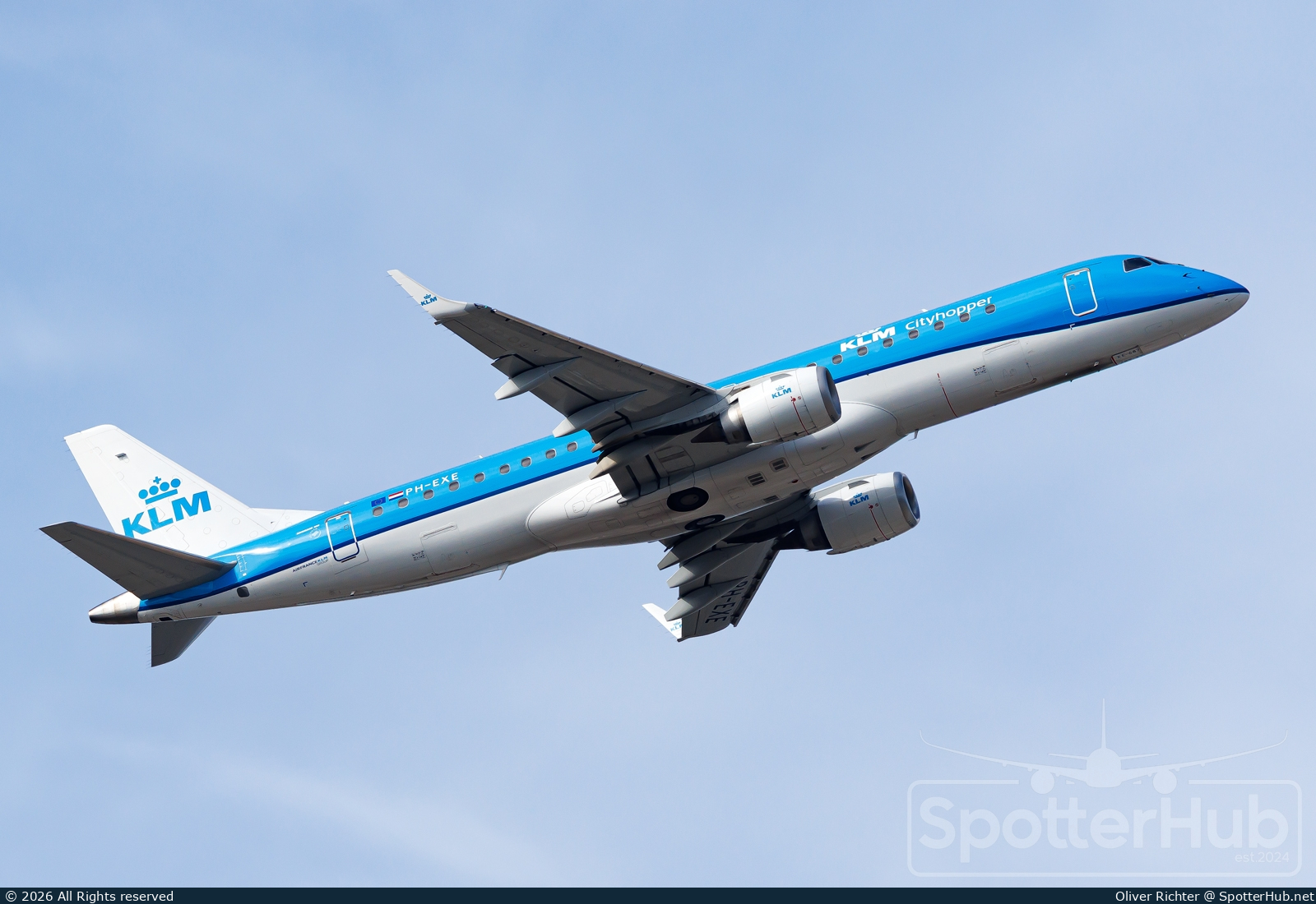 Photo of PH-EXE - Embraer ERJ-190STD operated by KLM Cityhopper