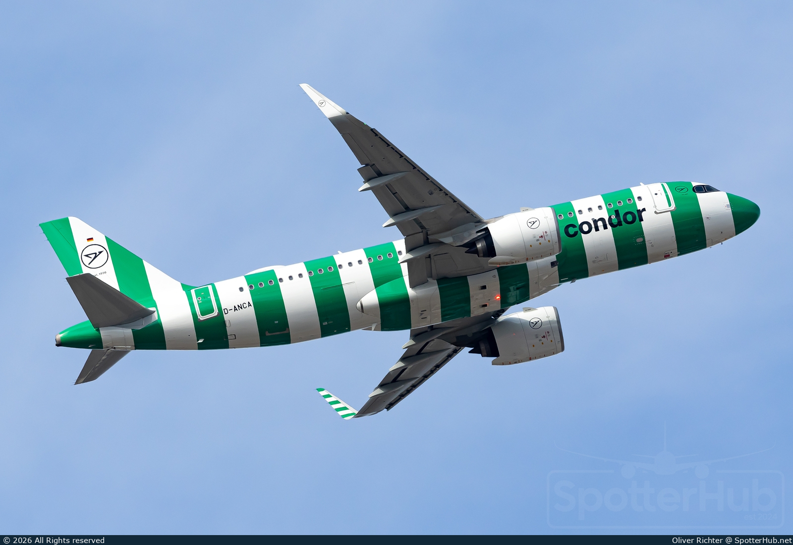 Photo of D-ANCA - Airbus A320-271N operated by Condor