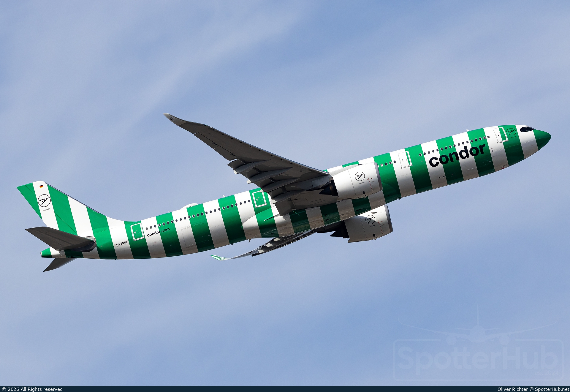 Photo of D-ANRI - Airbus A330-941 operated by Condor
