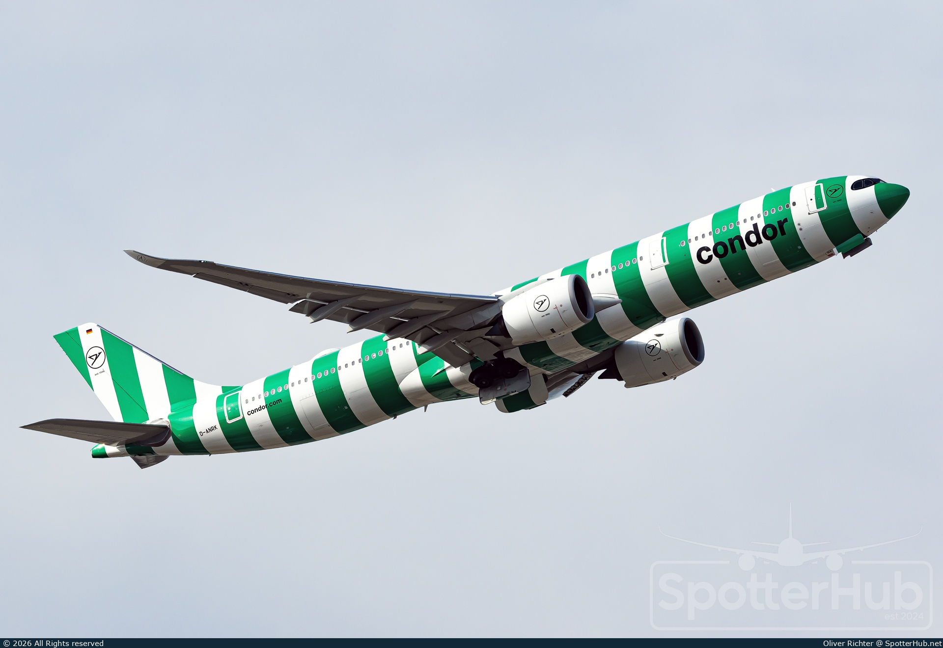 Photo of D-ANRK - Airbus A330-941 operated by Condor