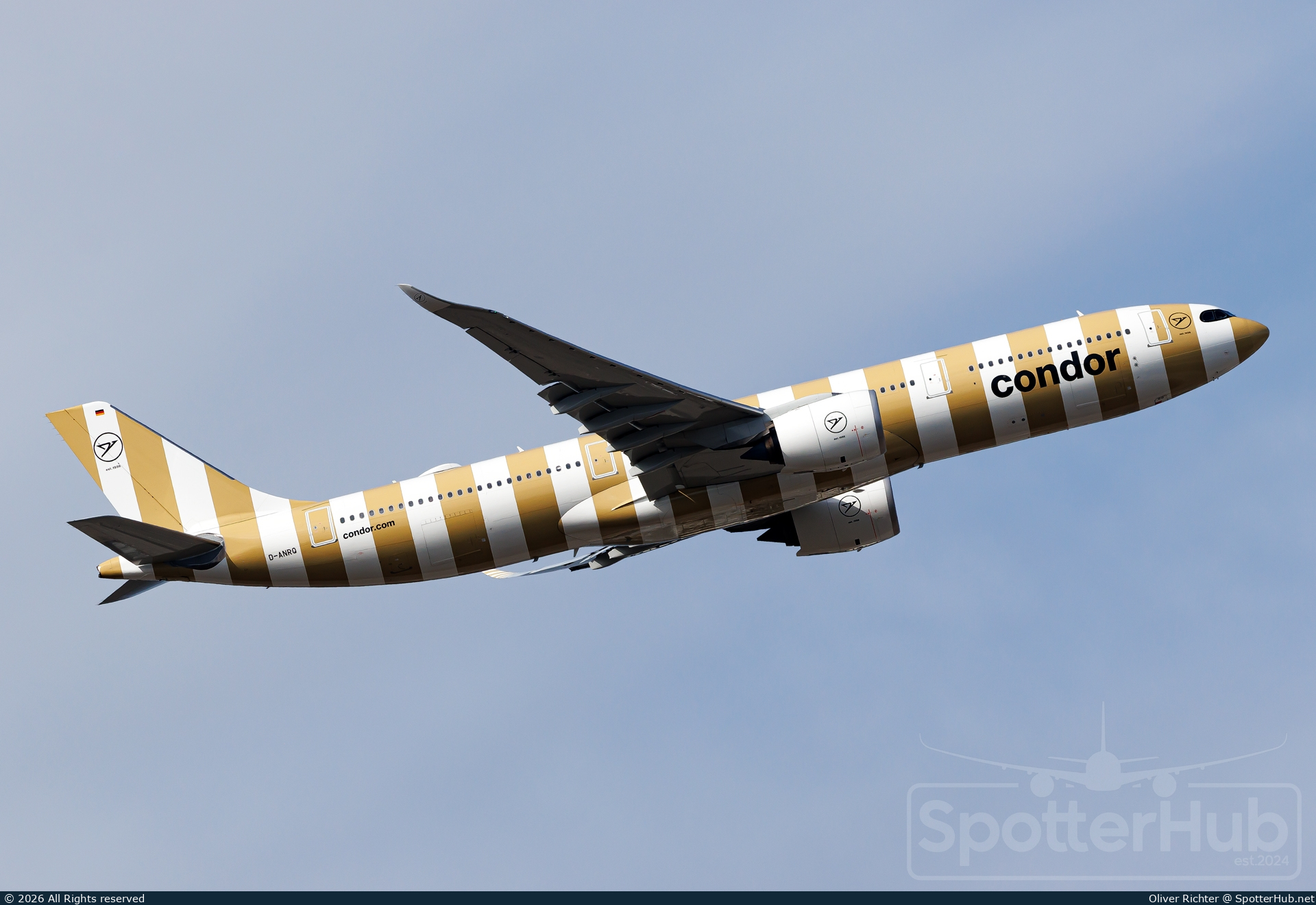 Photo of D-ANRQ - Airbus A330-941 operated by Condor