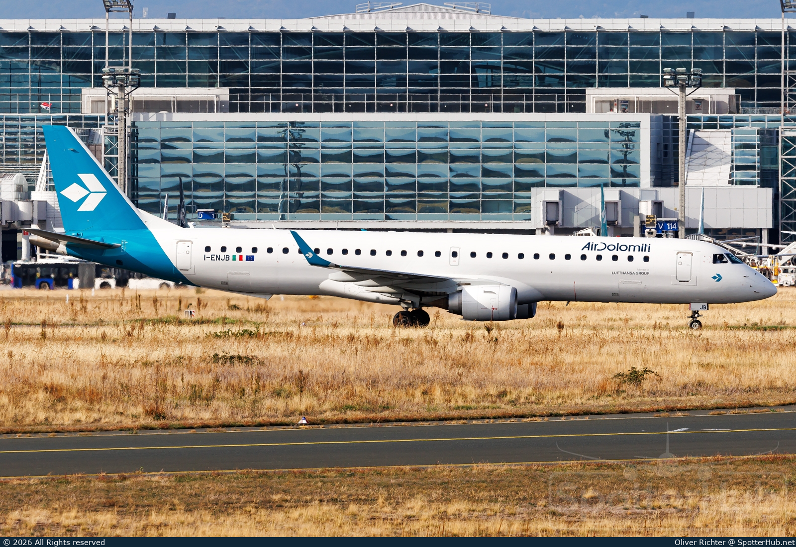 Photo of I-ENJB - Embraer ERJ-195LR operated by Air Dolomiti