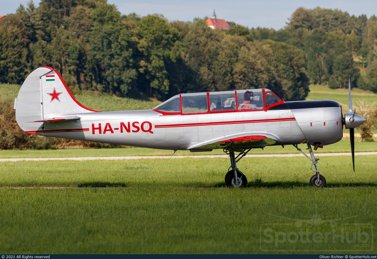 Photo of HA-NSQ - Yakovlev Yak-52 operated by Private