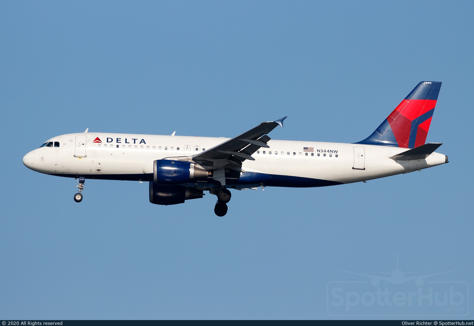 Photo of N344NW - Airbus A320-212 operated by Delta Air Lines