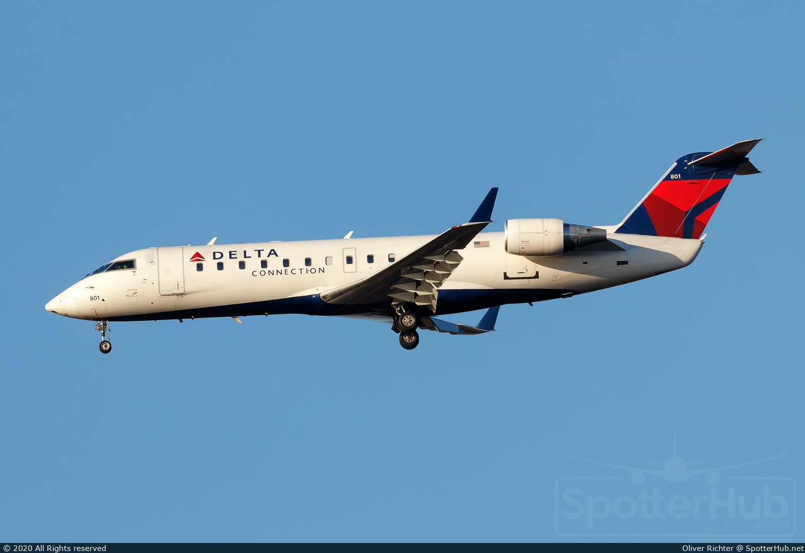 Photo of N801AY - Bombardier CRJ-200LR operated by Delta Connection (opb Endeavor Air)