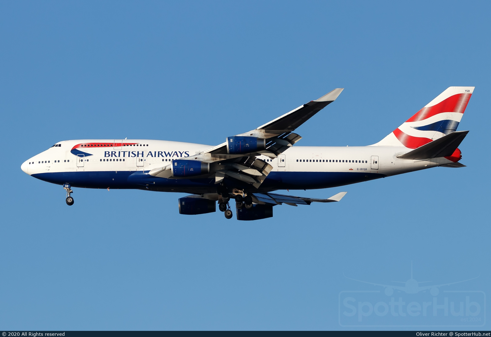 Photo of G-BYGB - Boeing 747-436 operated by British Airways