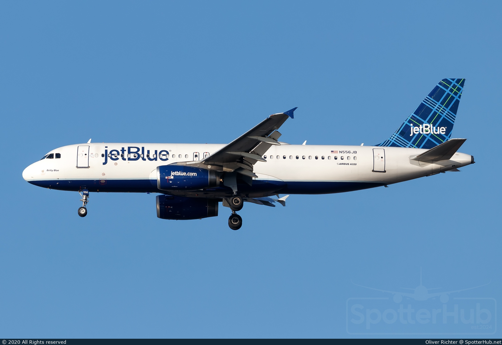 Photo of N556JB - Airbus A320-232 operated by jetBlue Airways