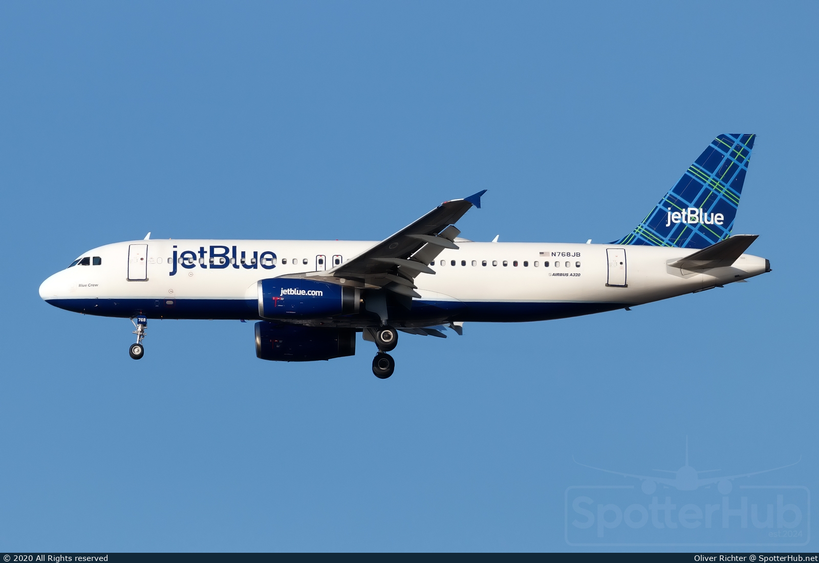Photo of N768JB - Airbus A320-232 operated by jetBlue Airways