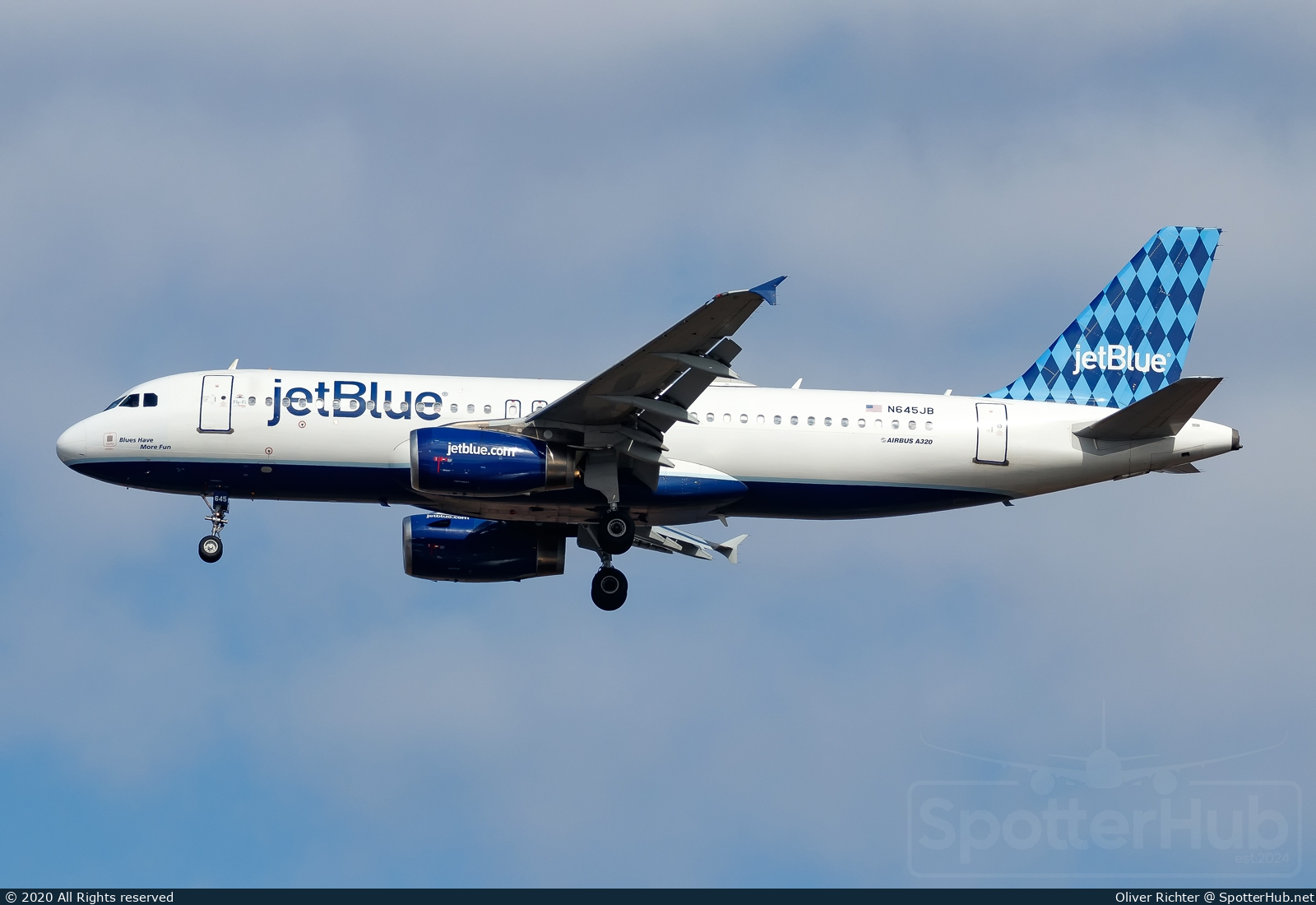 Photo of N645JB - Airbus A320-232 operated by jetBlue Airways