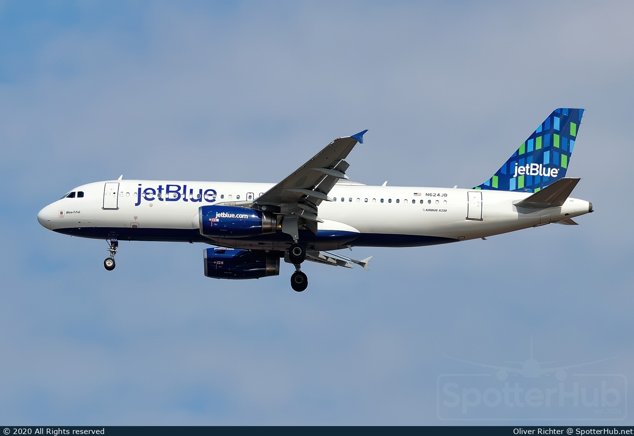 Photo of N624JB - Airbus A320-232 operated by jetBlue Airways