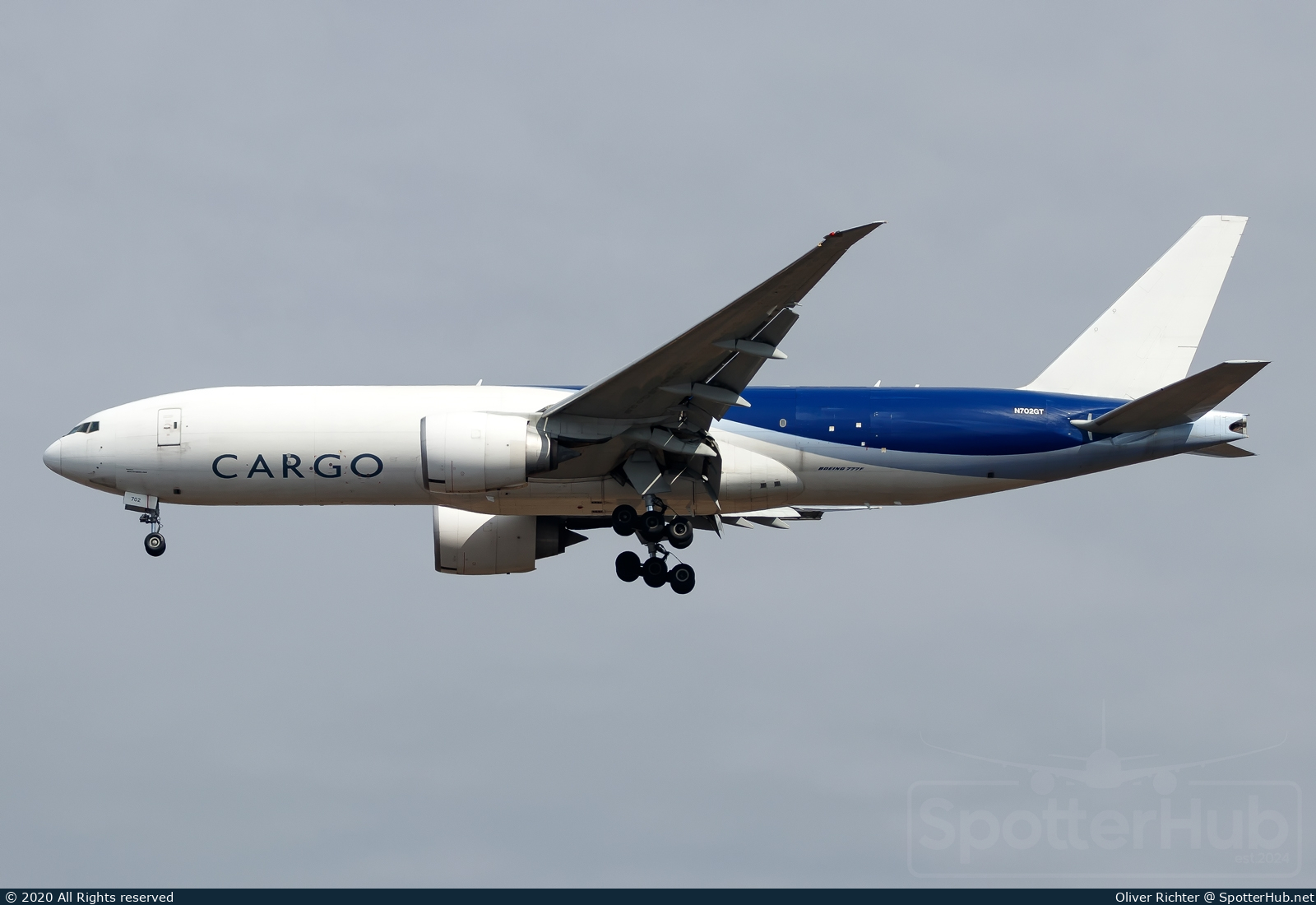 Photo of N702GT - Boeing 777-F16 operated by Southern Air