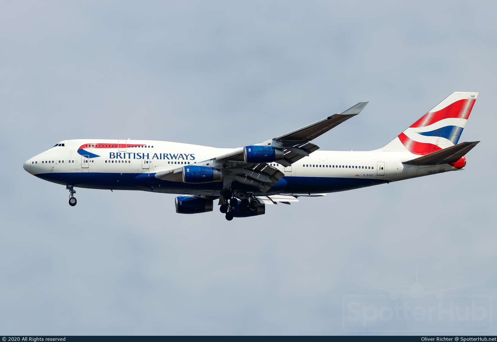 Photo of G-BYGF - Boeing 747-436 operated by British Airways