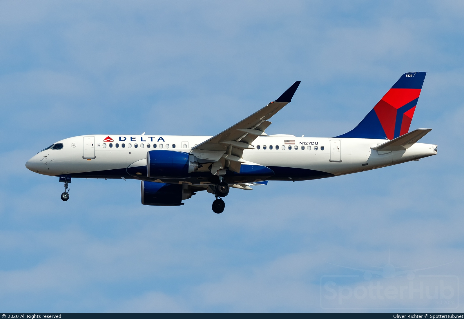 Photo of N127DU - Airbus A220-100 operated by Delta Air Lines