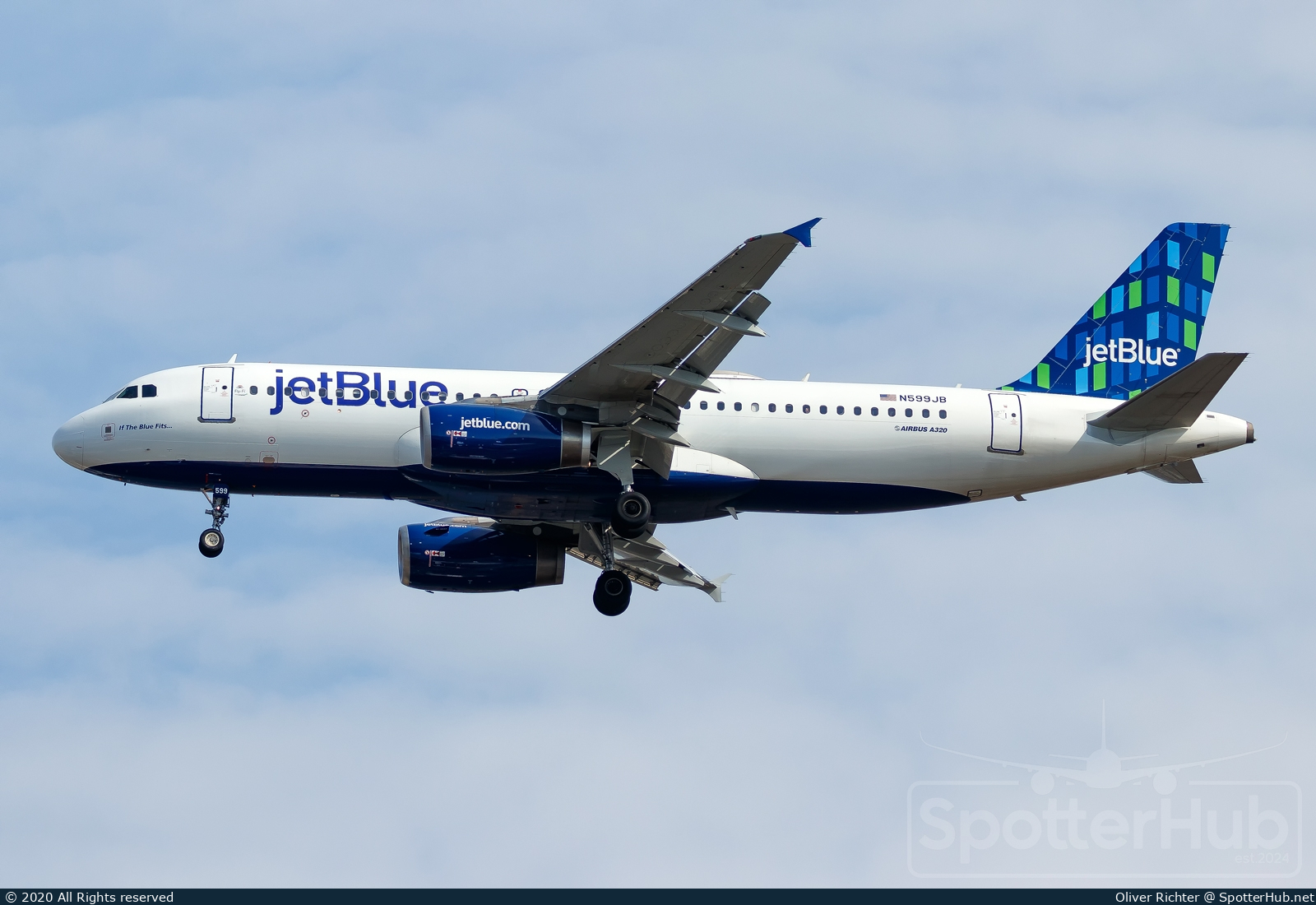 Photo of N599JB - Airbus A320-232 operated by jetBlue Airways