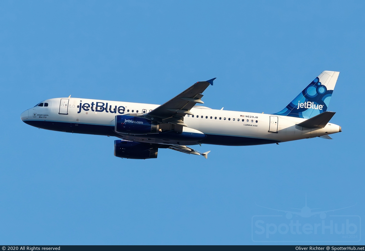 Photo of N629JB - Airbus A320-232 operated by jetBlue Airways