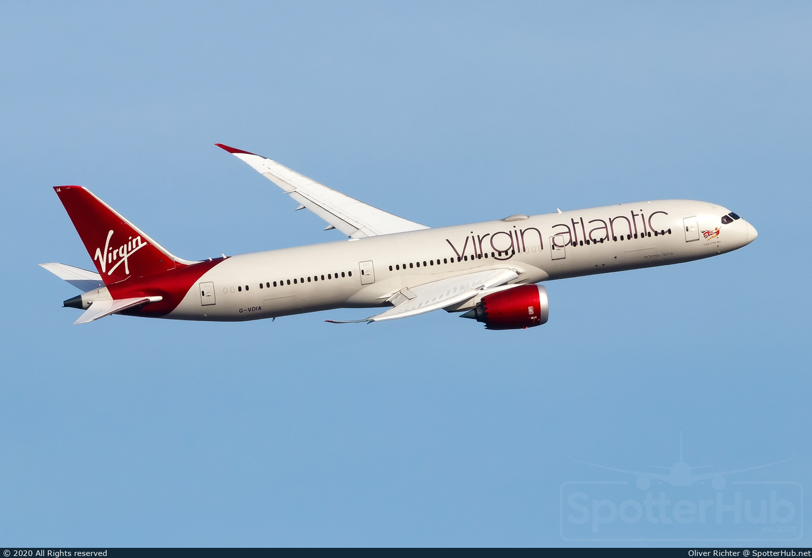 Photo of G-VDIA - Boeing 787-9 Dreamliner operated by Virgin Atlantic Airways