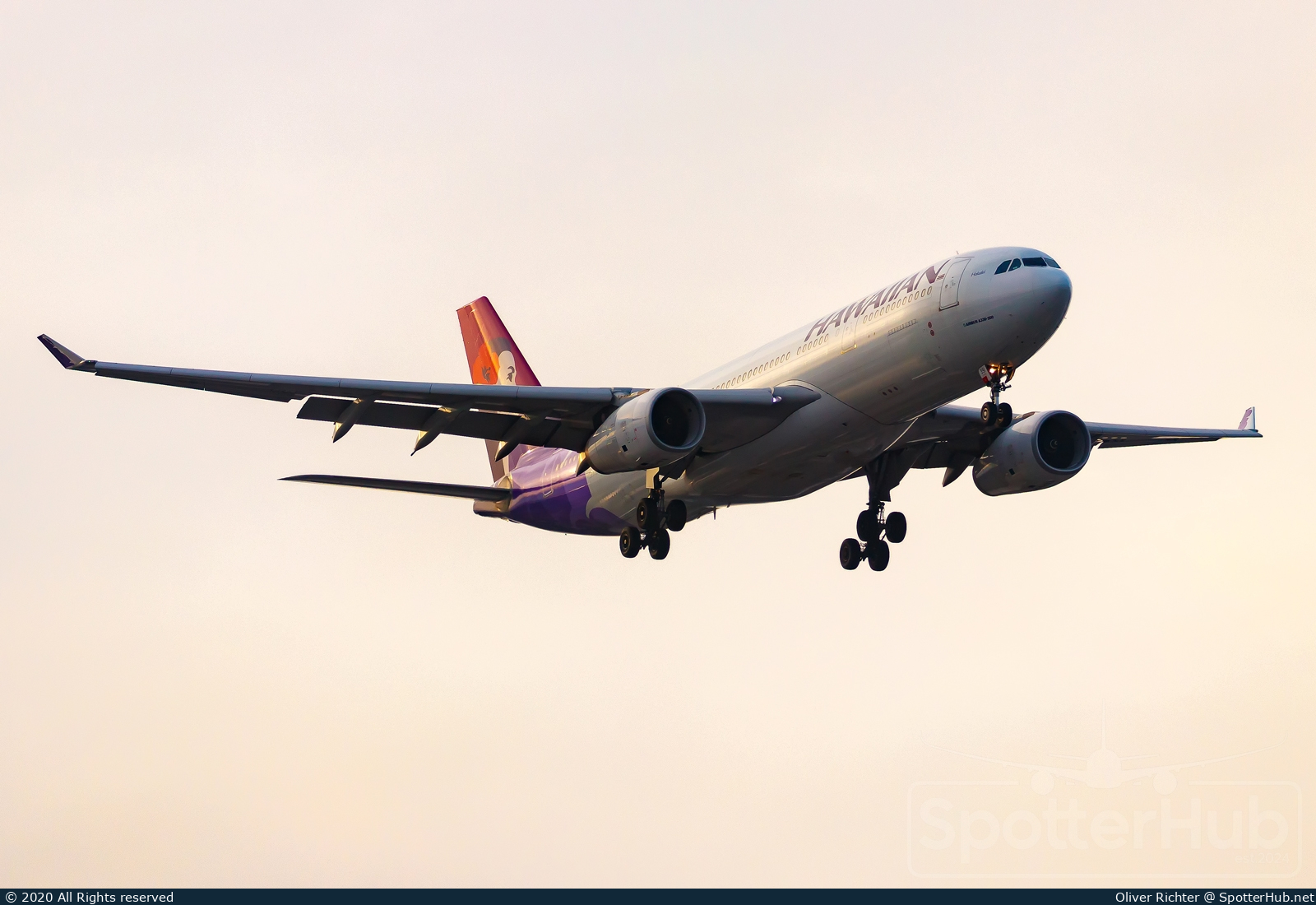 Photo of N391HA - Airbus A330-243 operated by Hawaiian Airlines