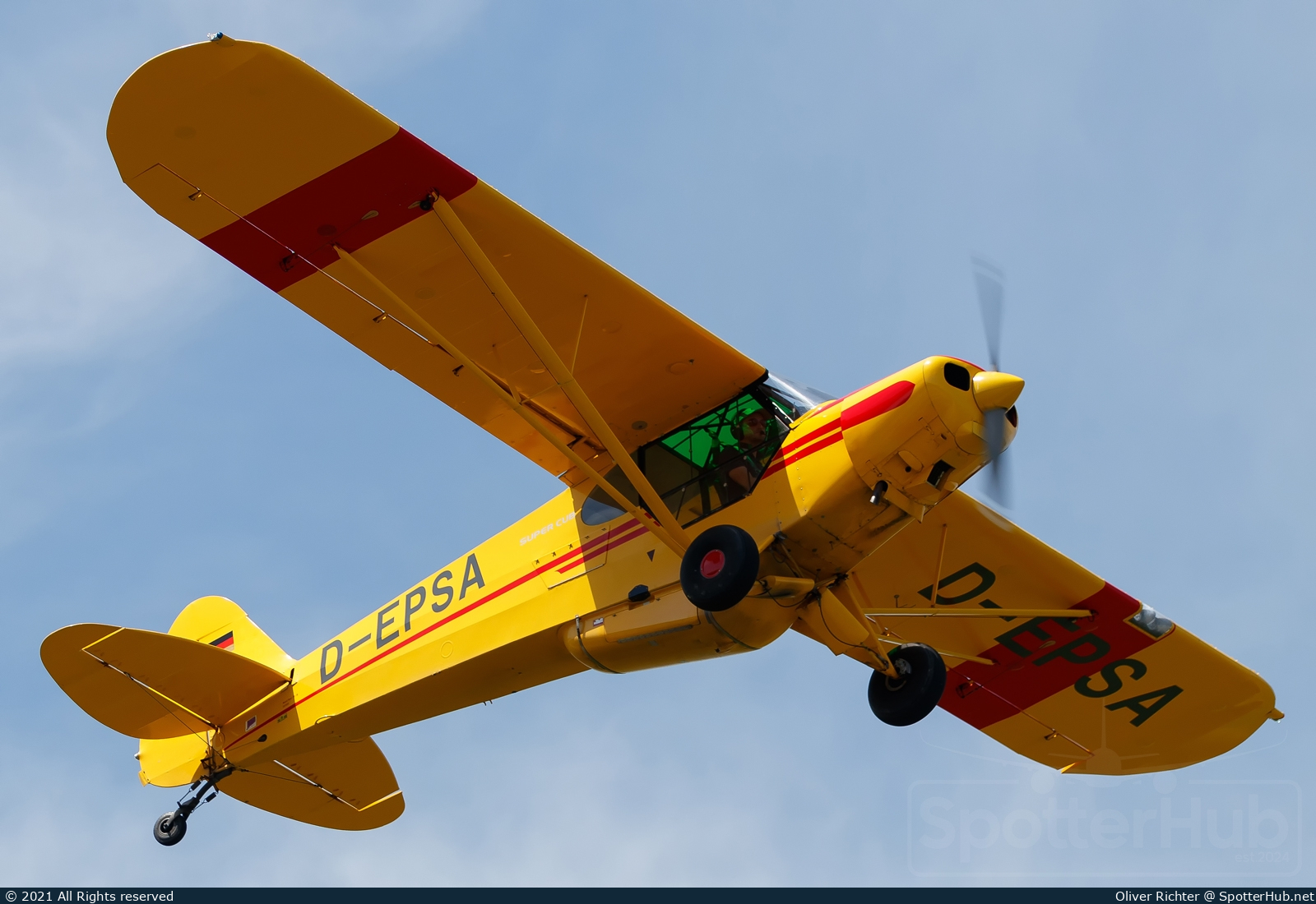 Photo of D-EPSA - Piper PA-18-150 Super Cub operated by Private