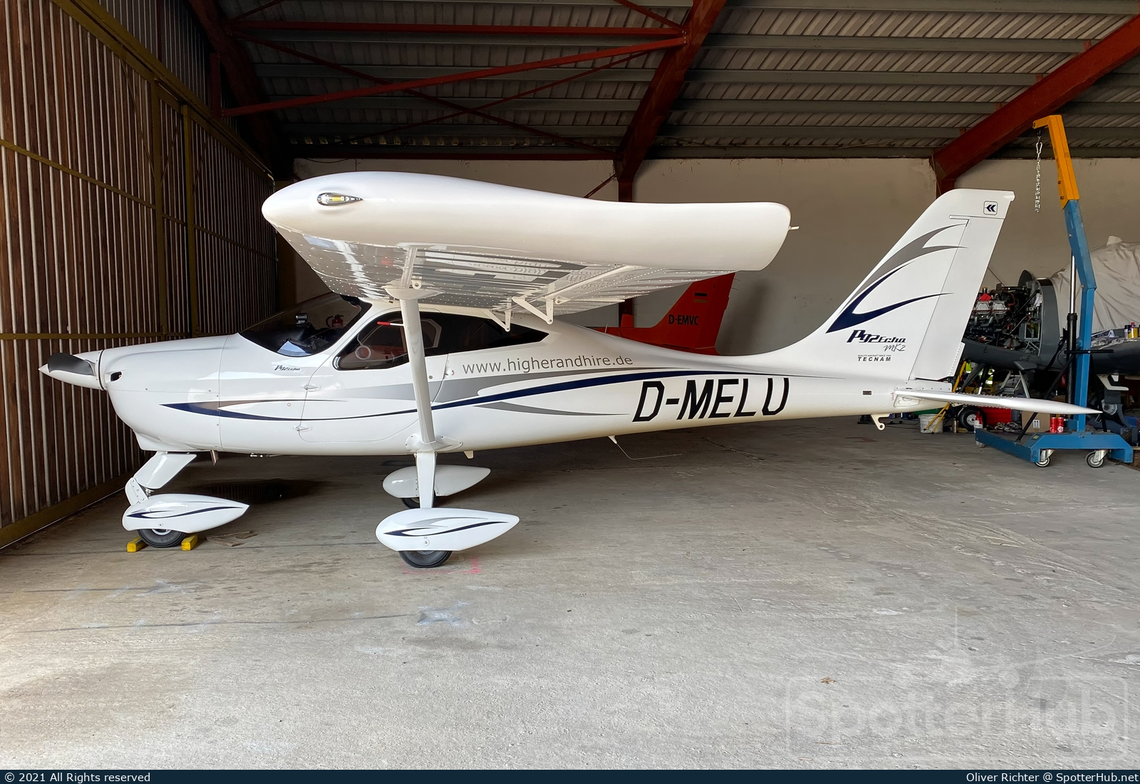 Photo of D-MELU - Tecnam P92 Echo Mk.II operated by Higher and Hire